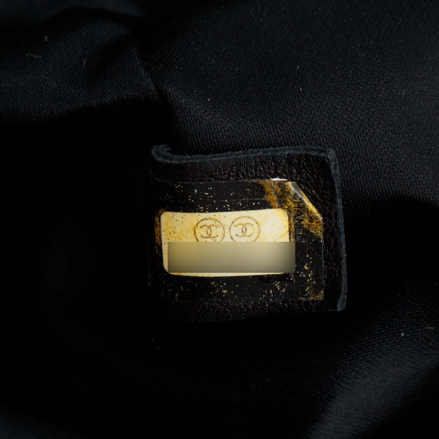Chanel Black Sequin Summer Nights CC Drawstring Tote