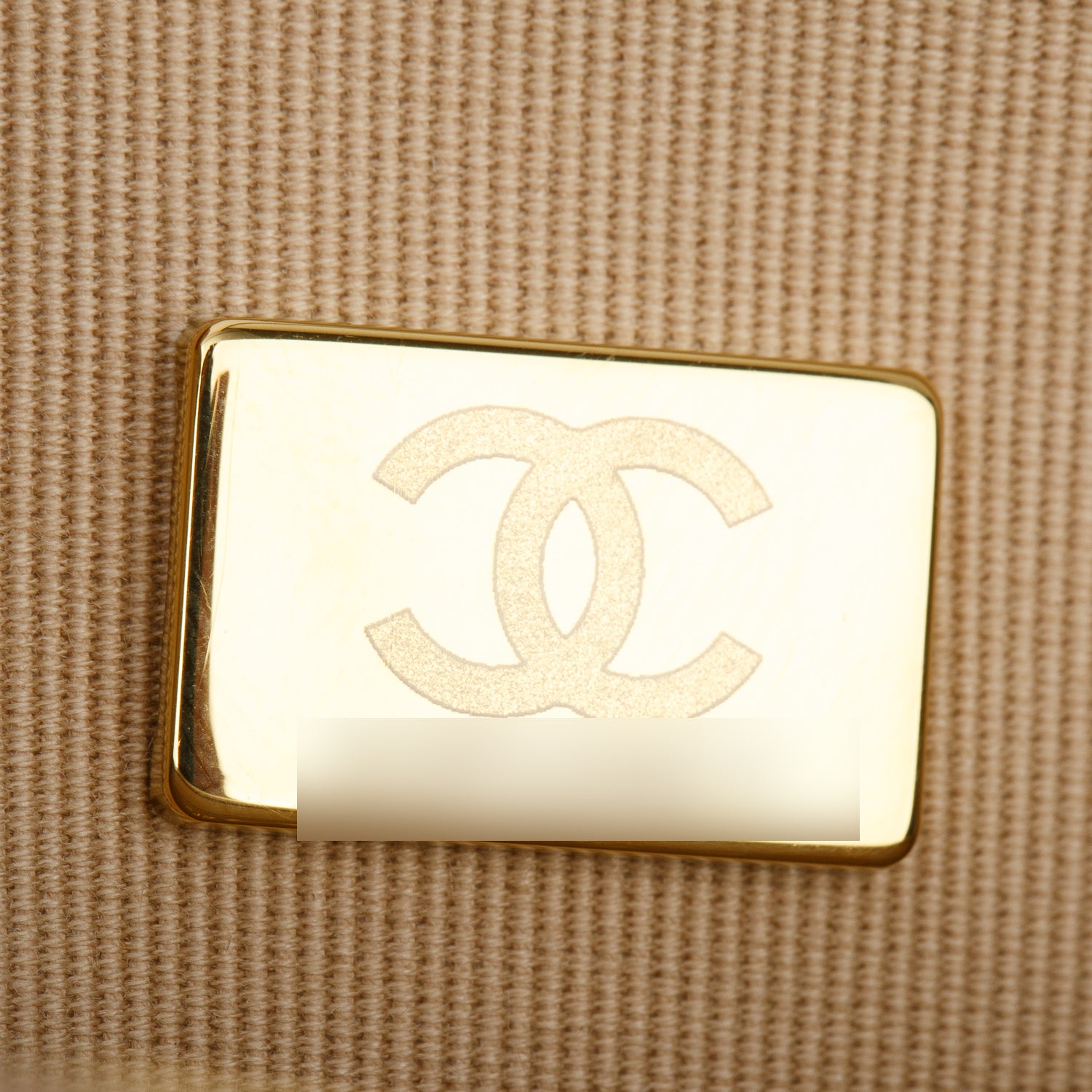 Chanel 2024 Beige Quilted Lambskin Leather Messenger Flap Bag