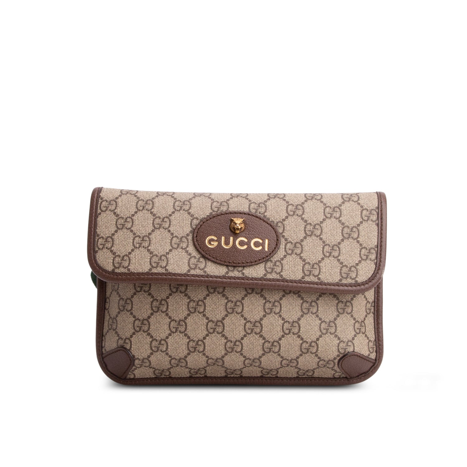 Gucci GG Supreme Monogram Neo Vintage Web Belt Bag