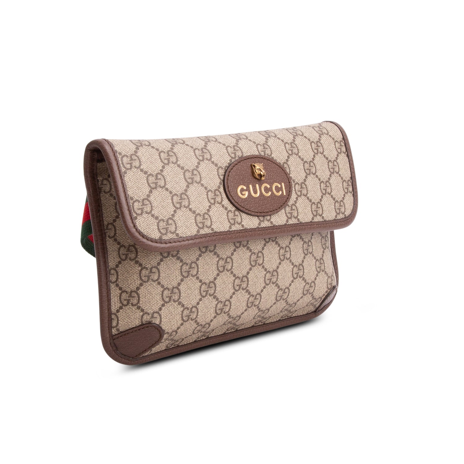 Gucci GG Supreme Monogram Neo Vintage Web Belt Bag