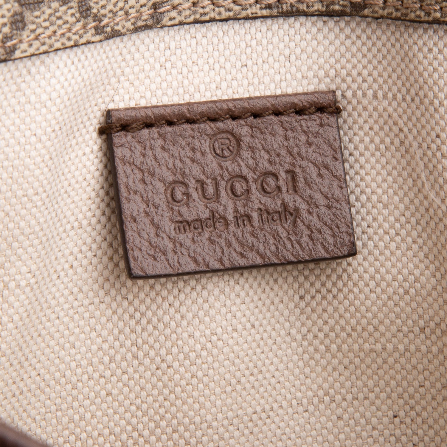 Gucci GG Supreme Monogram Neo Vintage Web Belt Bag