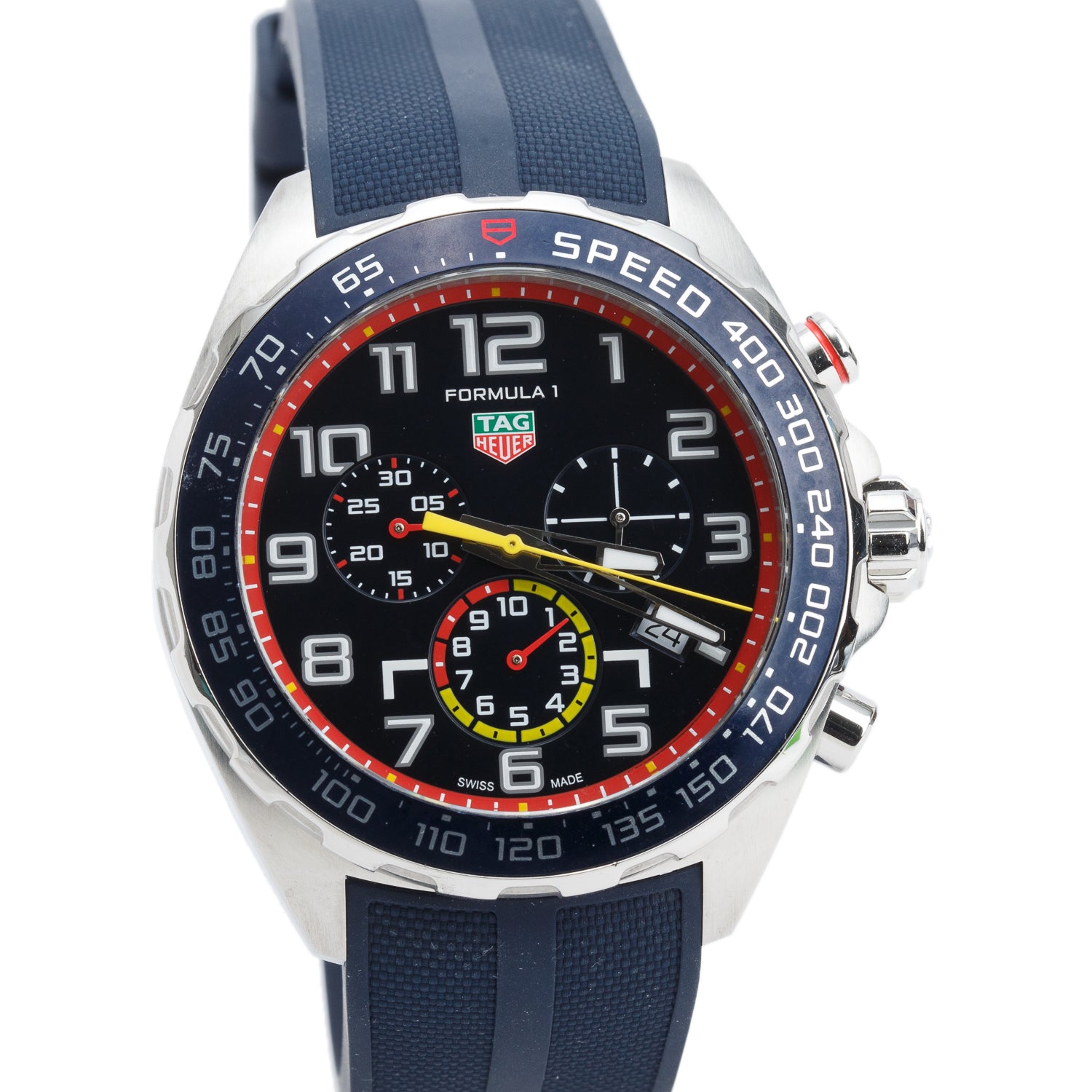 Tag Heuer Special Edition Formula 1 x Red Bull Racing Chronograph 43 MM Quartz Watch CAZ101AL w/ Box & Papers