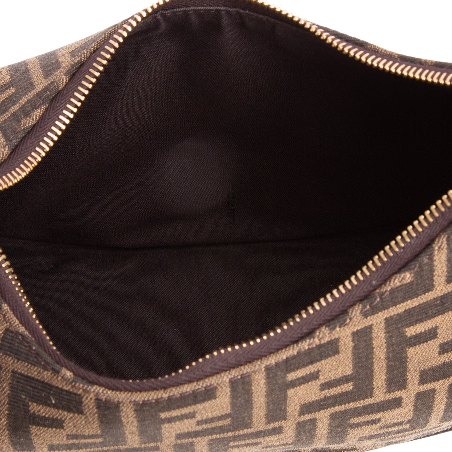 Fendi Brown FF Zucca Canvas Small Fendigraphy Bag