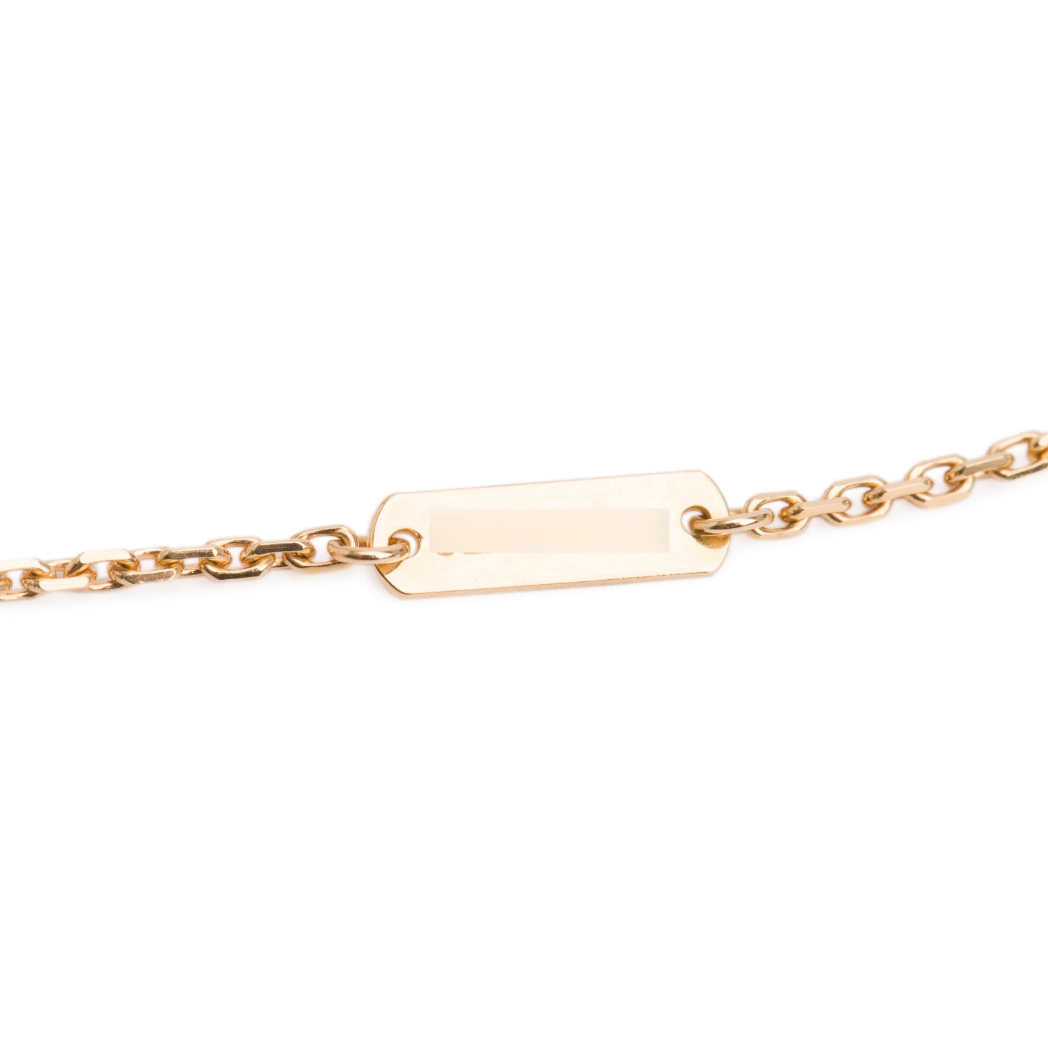 Van Cleef & Arpels 2021 18k Yellow Gold Vintage Alhambra Mother of Pearl Pendant Necklace w/ Box, Receipt & Certificate