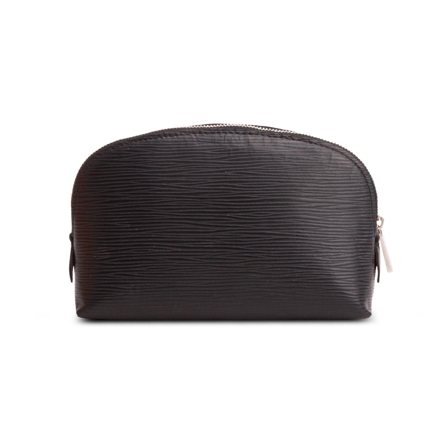 Louis Vuitton Black Epi Leather Cosmetic Pouch w/ Box