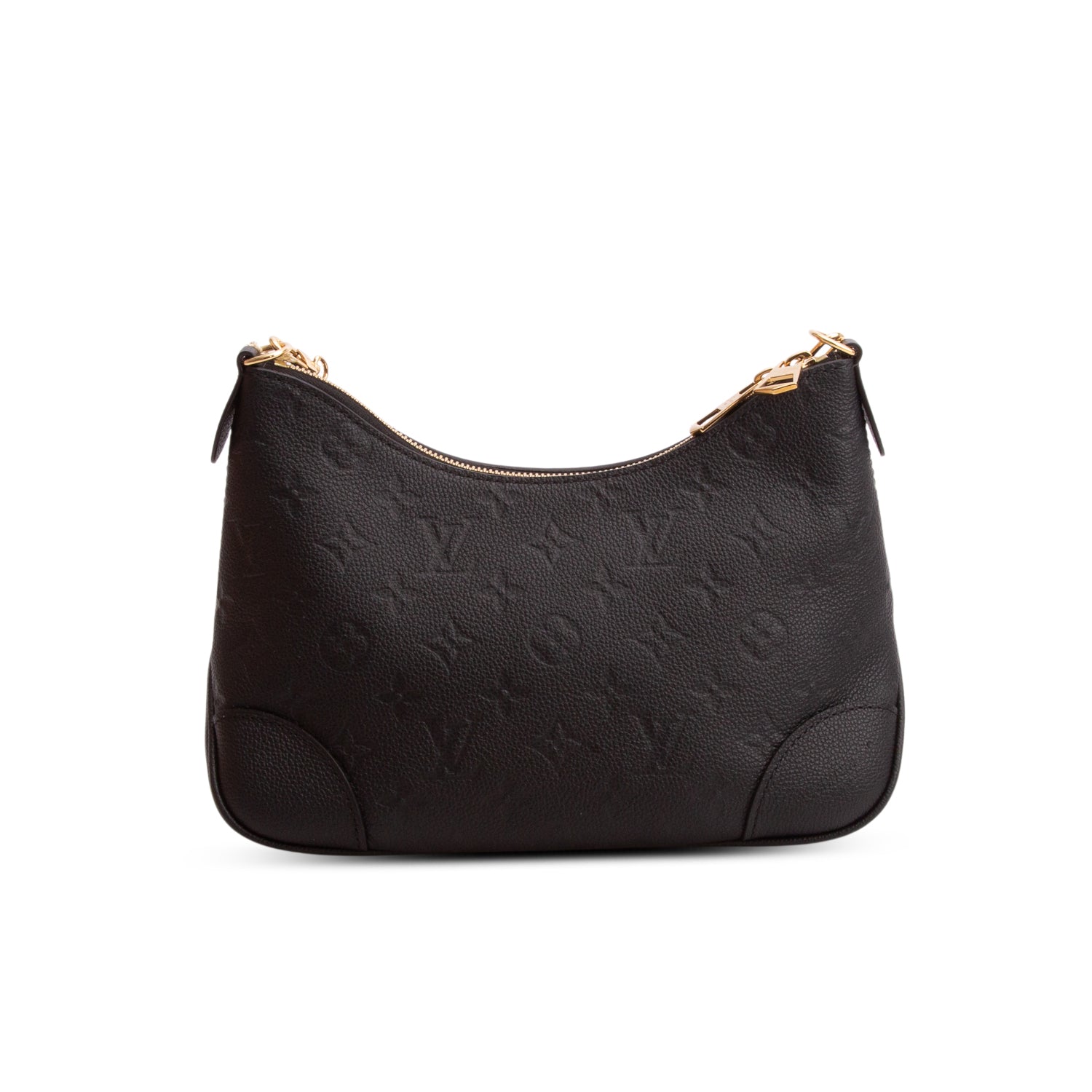 Louis Vuitton 2026 Black Monogram Empreinte Boulogne PM w/ Box, Straps & Receipt