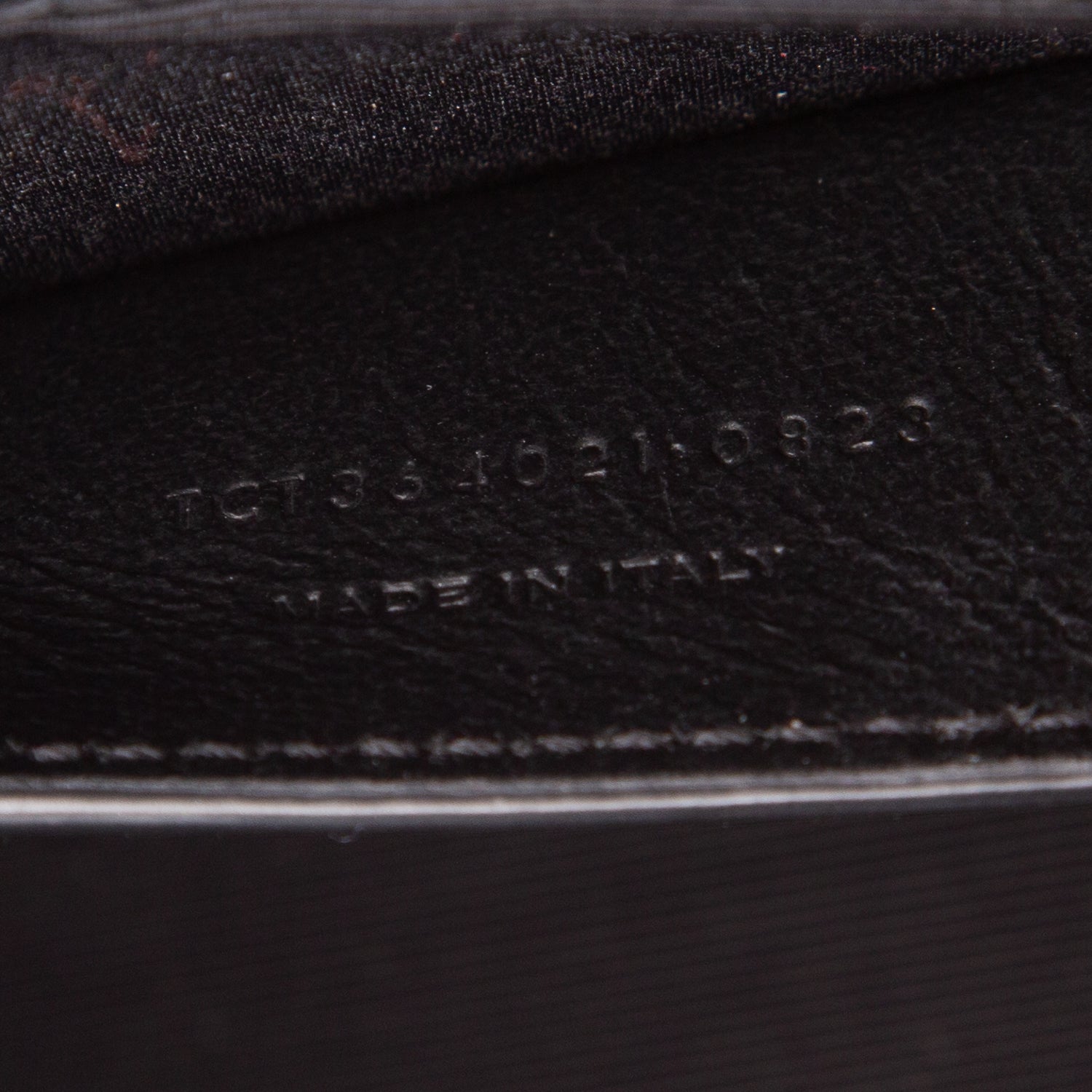 Saint Laurent 2023 Black Grain De Poudre Medium Kate Bag