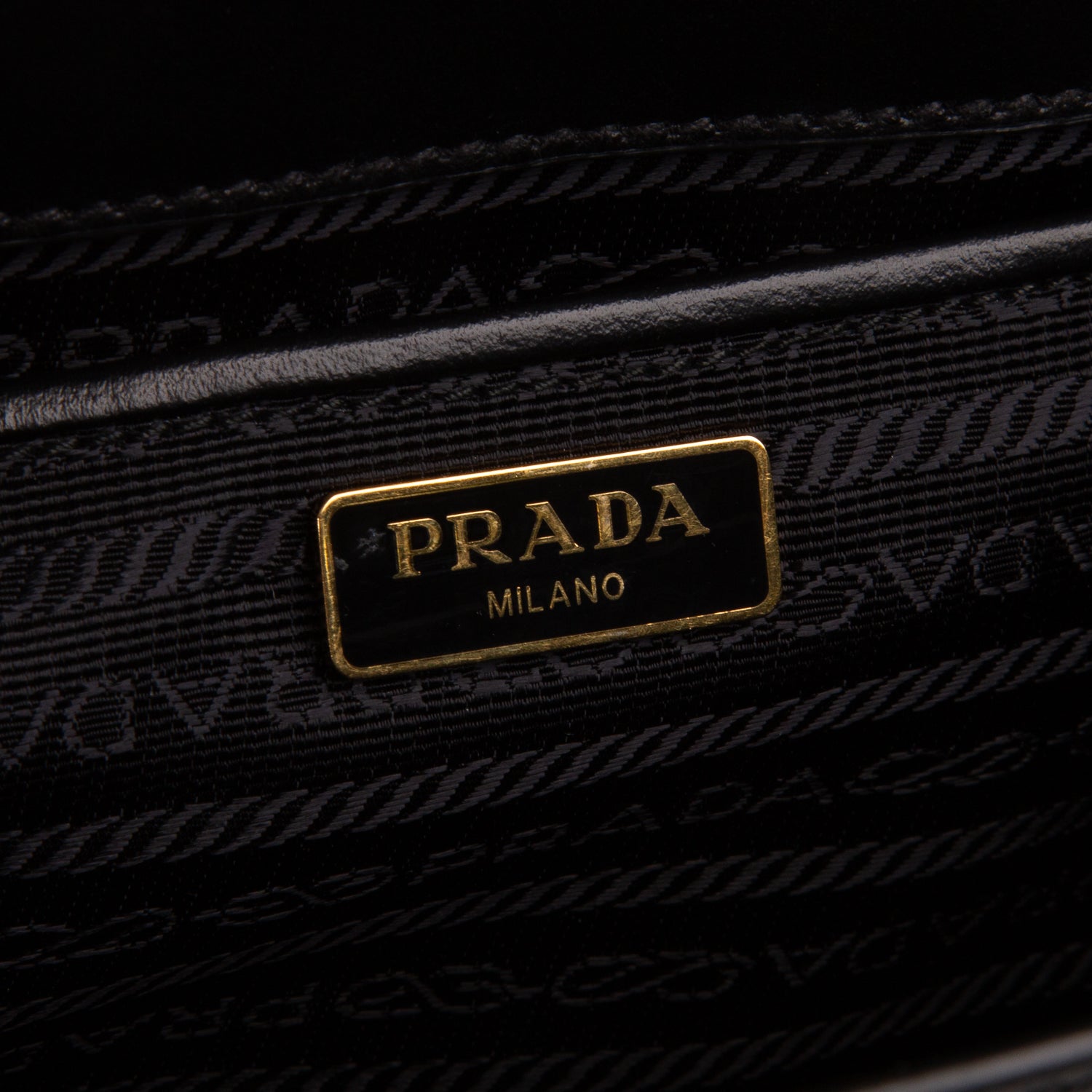 Prada Black Saffiano Soft Calf Leather Envelope Shoulder Bag w/ Authenticity Card