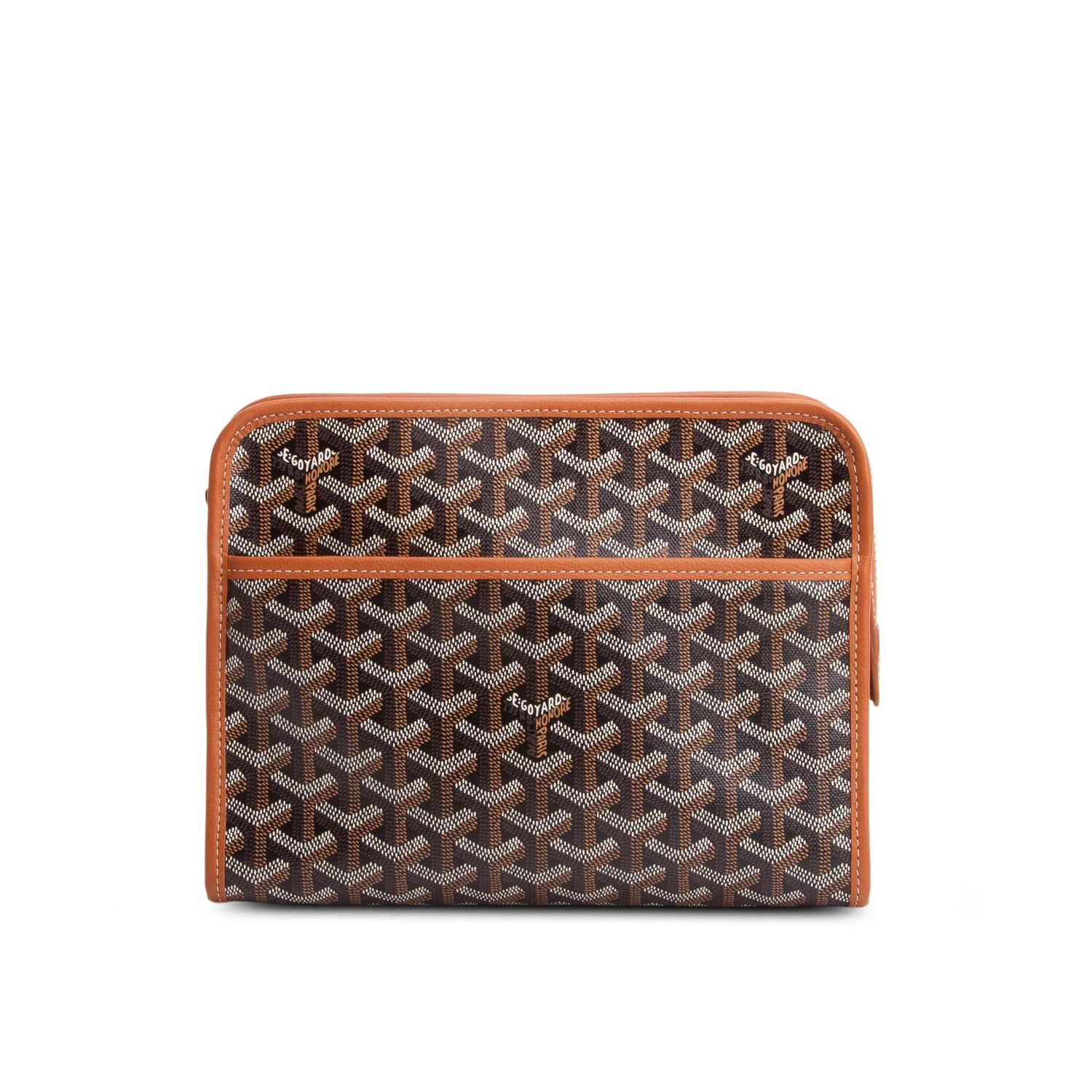 Goyard 2022 Brown Goyardine Jouvence Toiletry MM