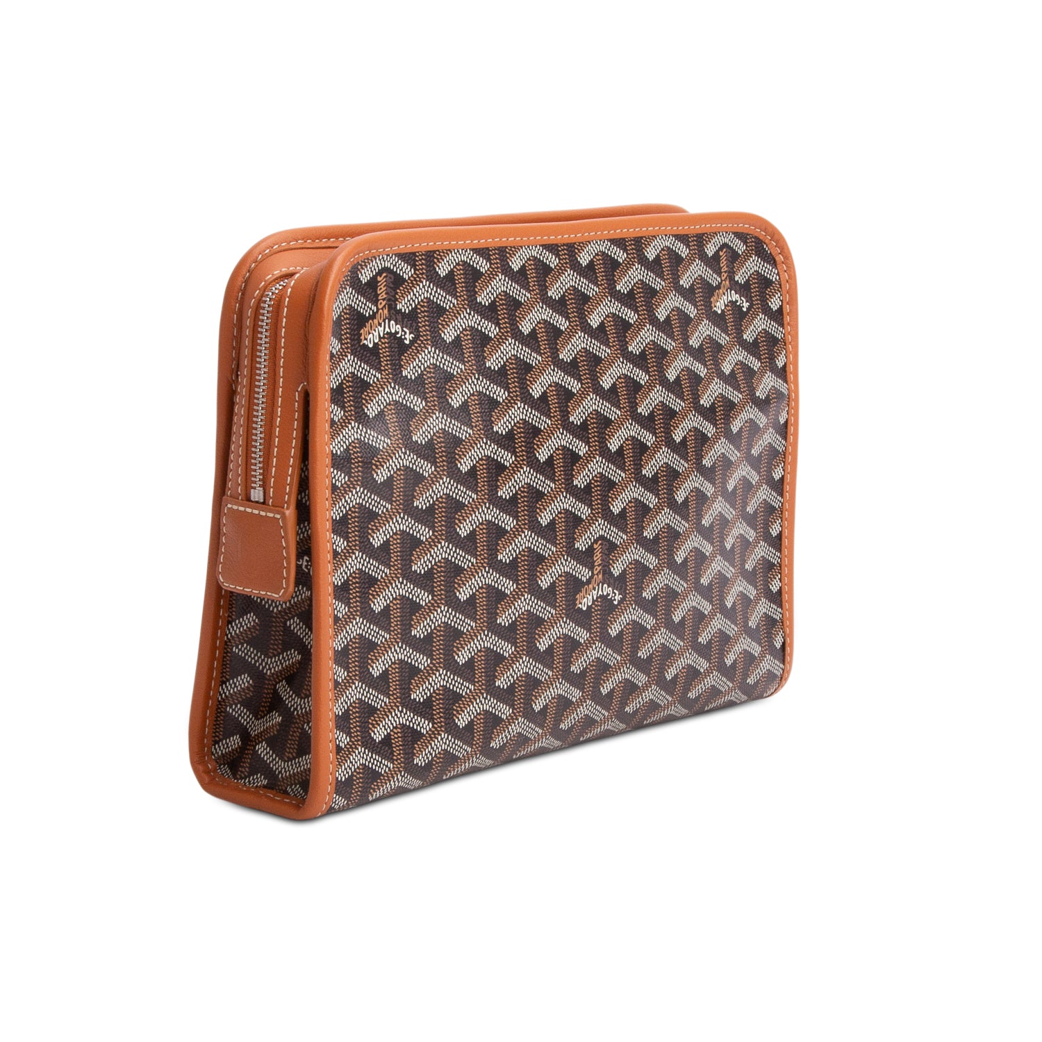 Goyard 2022 Brown Goyardine Jouvence Toiletry MM