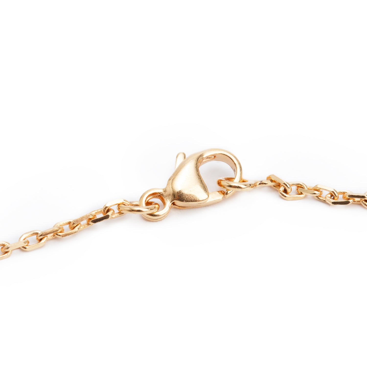 Hermes Rose Gold-Plated Pink Lacquered Mini Pop H Pendant Necklace