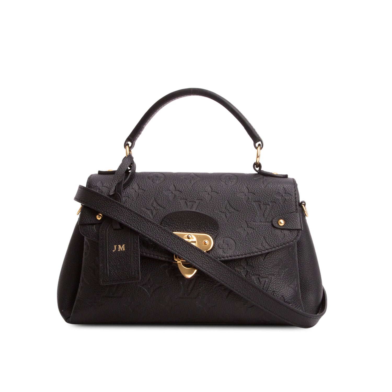 Louis Vuitton Black Empreinte Leather Georges BB w/ Strap