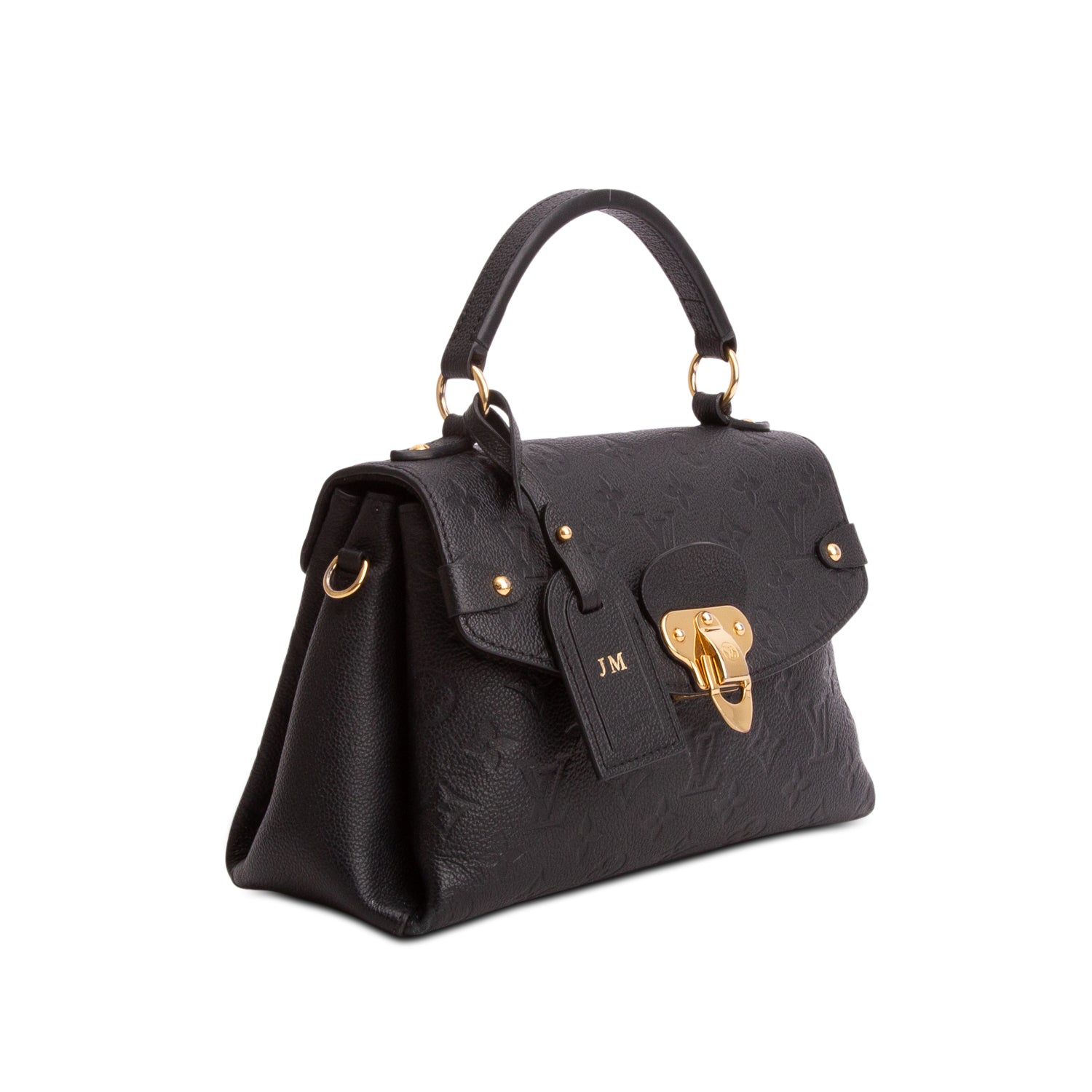 Louis Vuitton Black Empreinte Leather Georges BB w/ Strap