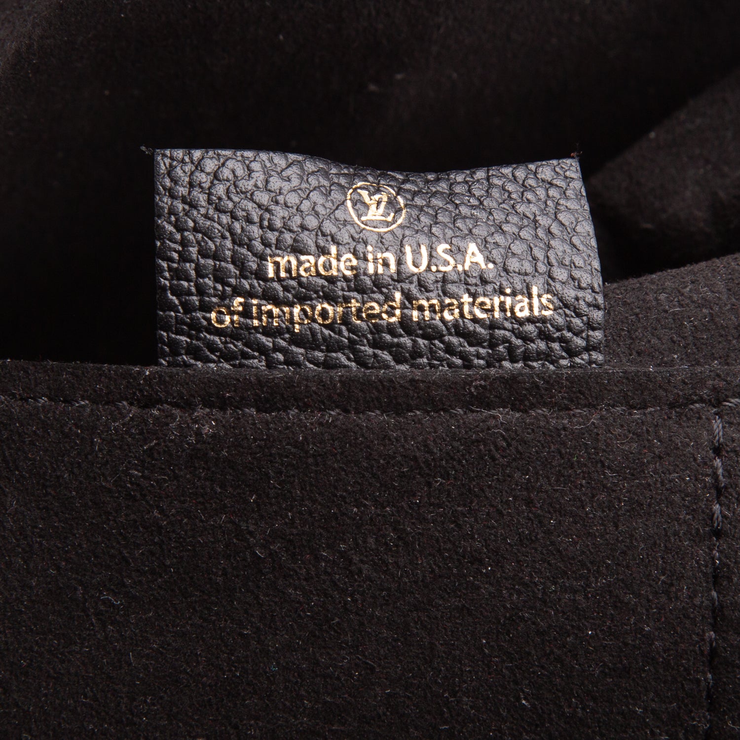 Louis Vuitton Black Empreinte Leather Georges BB w/ Strap