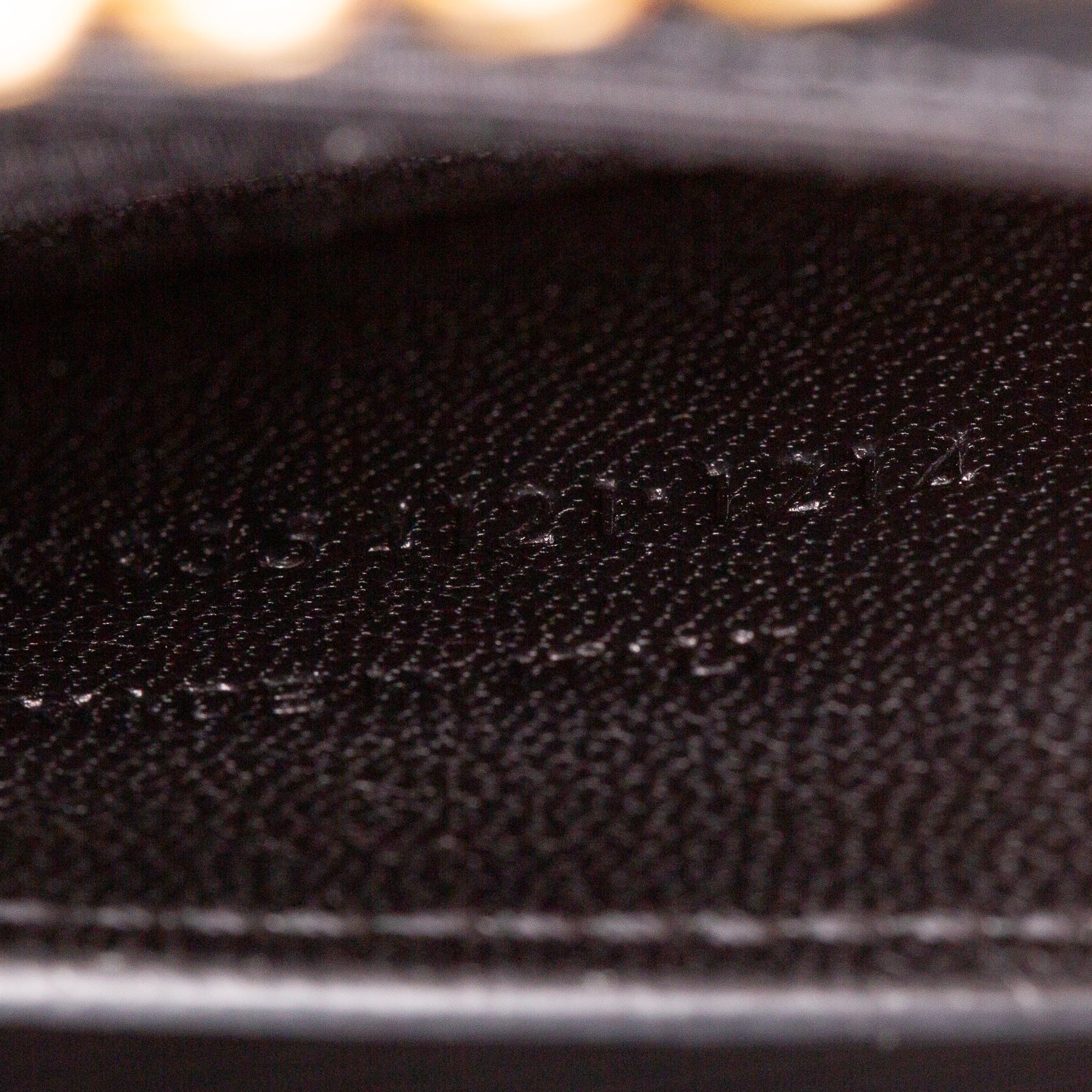 Saint Laurent Black Grain De Poudre Leather Mini Monogram Kate Bag