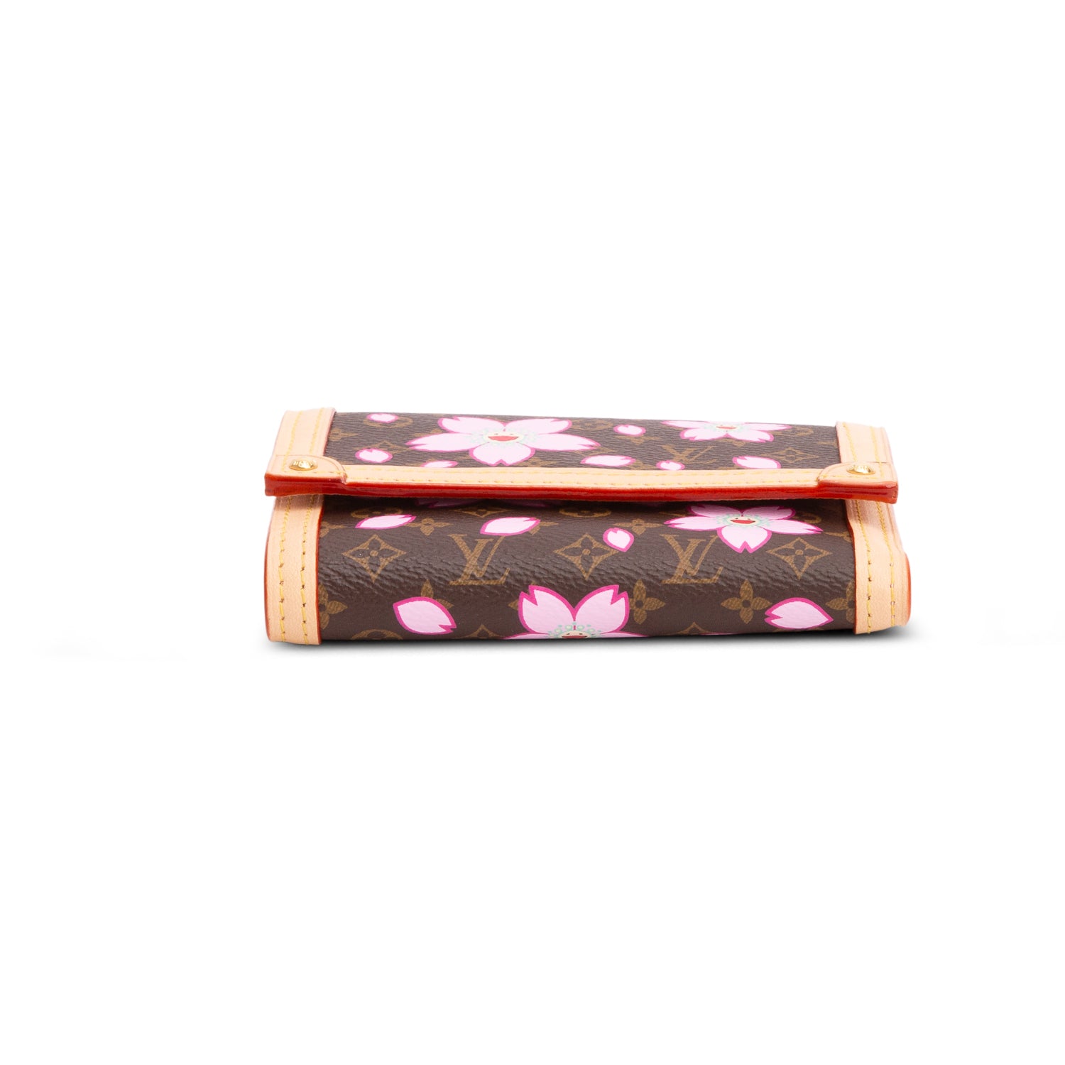 Louis Vuitton x TM Monogram Cherry Blossom Victorine NV Wallet w/ Box