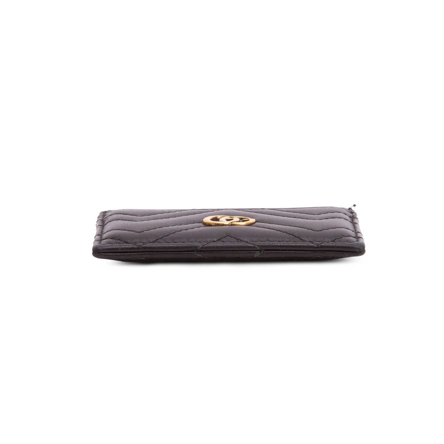 Gucci Black GG Marmont Card Case