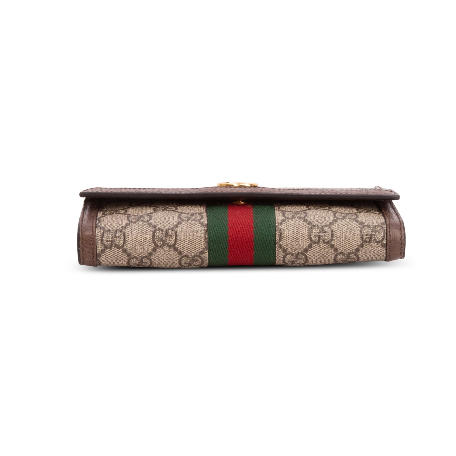Gucci GG Supreme Web Ophidia Continental Flap Wallet w/ Box