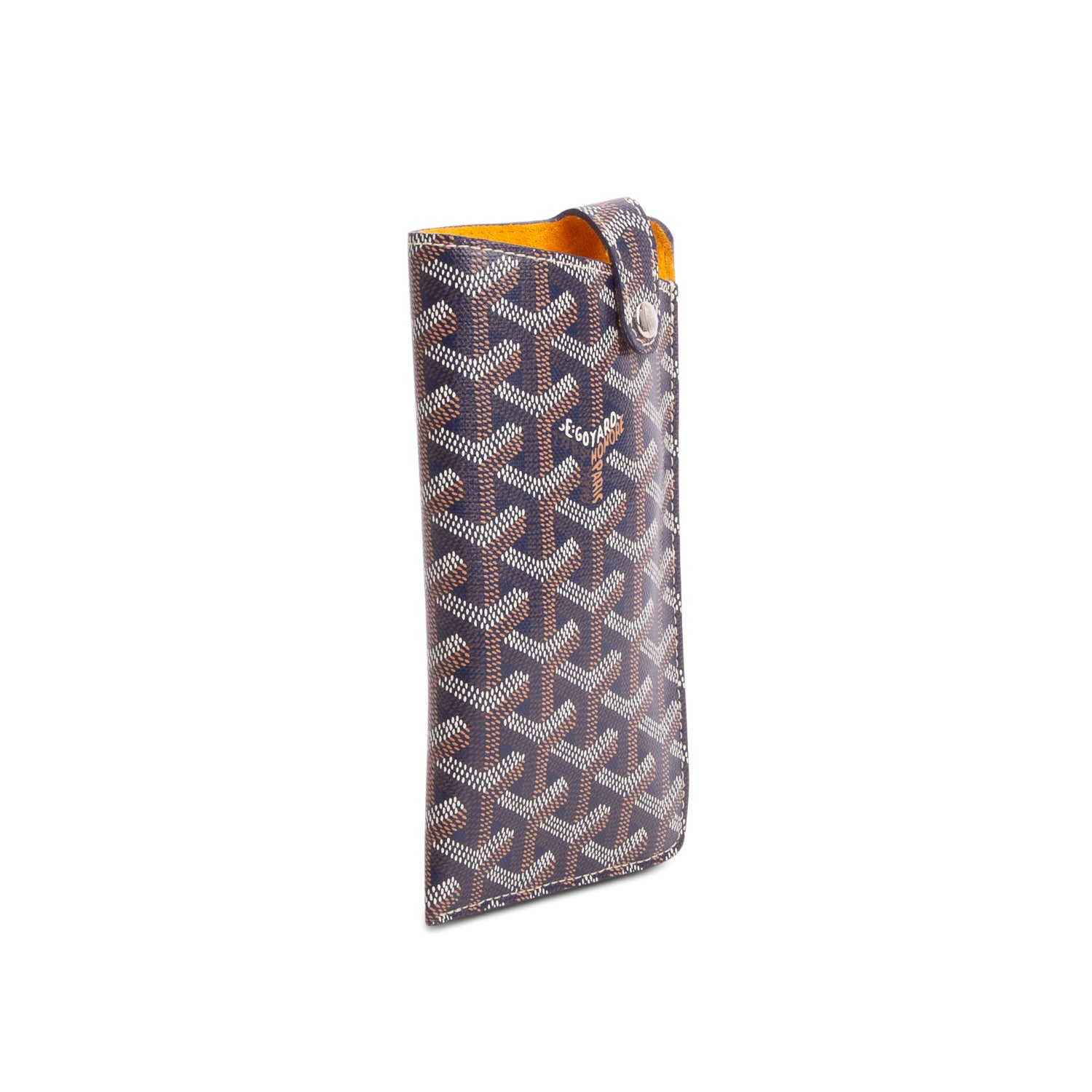 Goyard Brown Monogram Montmartre Glasses Case