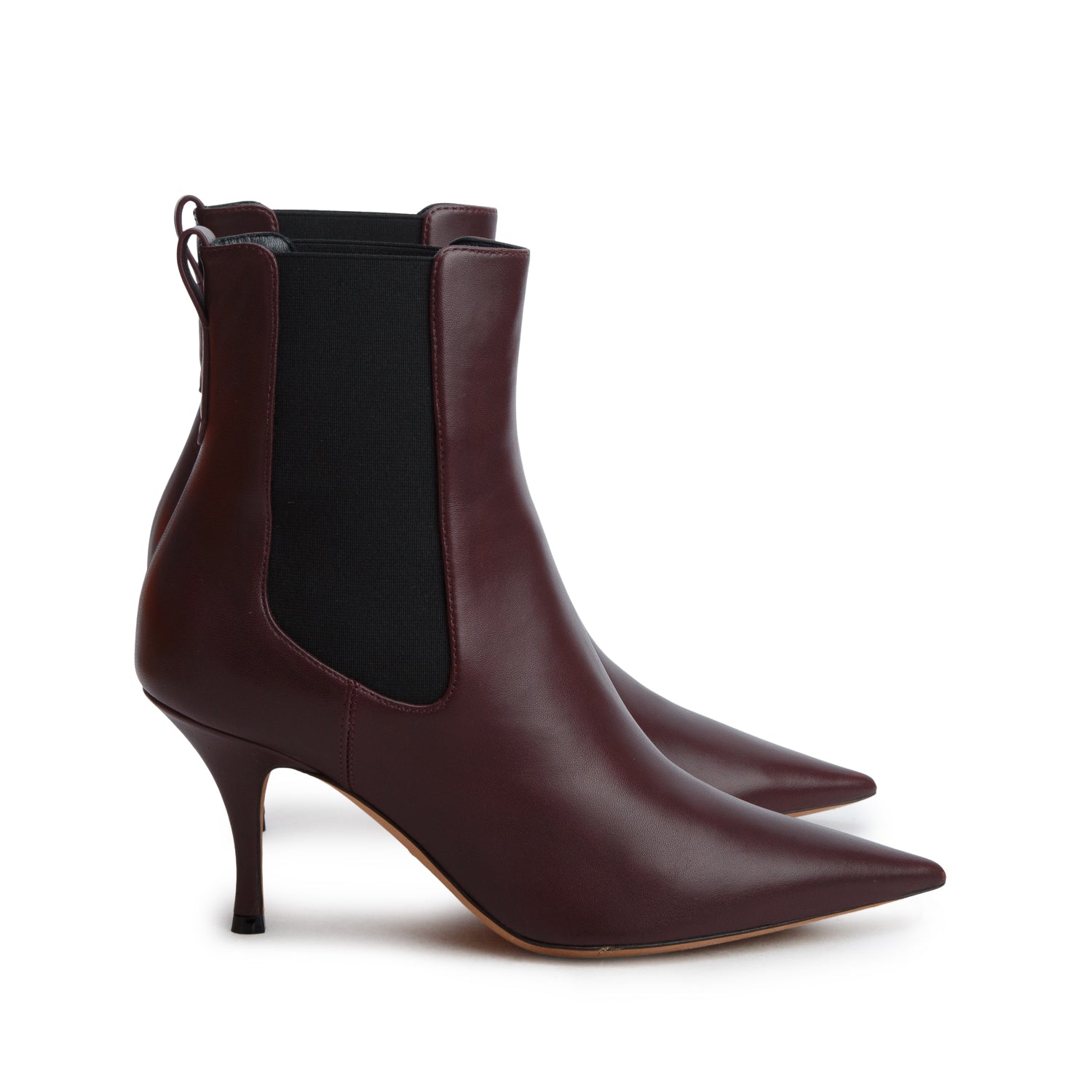 Christian Dior Brown Leather District Ankle Bootie Pumps, Size 38.5 w/ Box