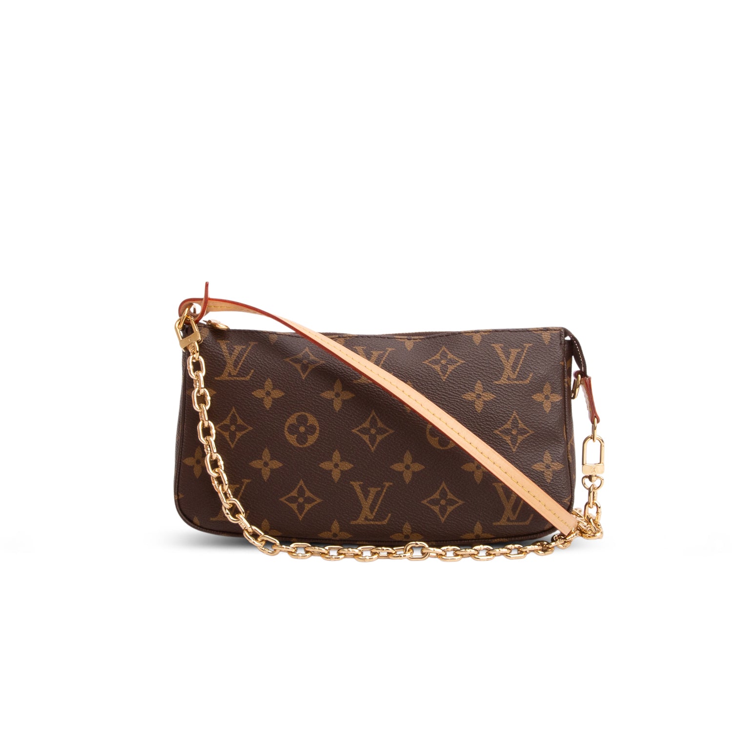 Louis Vuitton 2025 Monogram Pochette Accessoires w/ Box, Straps & Receipt