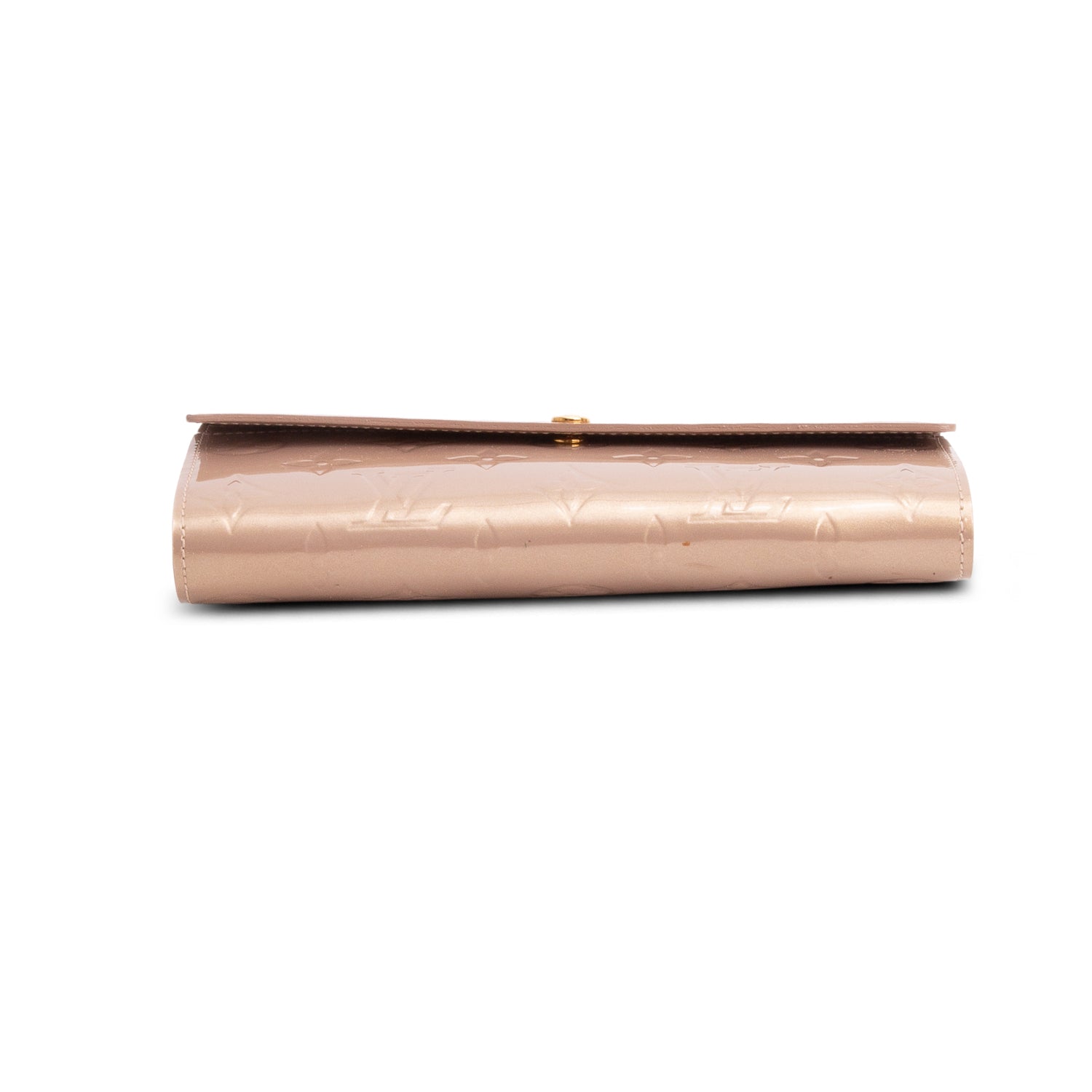 Louis Vuitton Beige Monogram Vernis Sarah Wallet