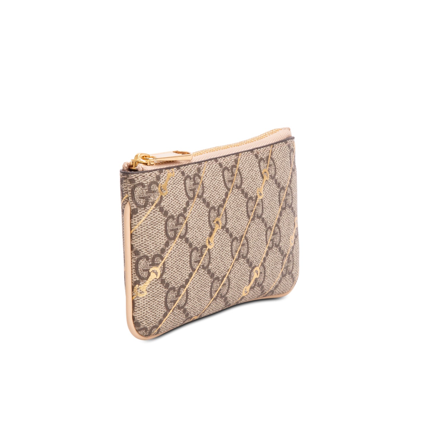 Gucci GG Supreme Horsebit Print Key Case w/ Box