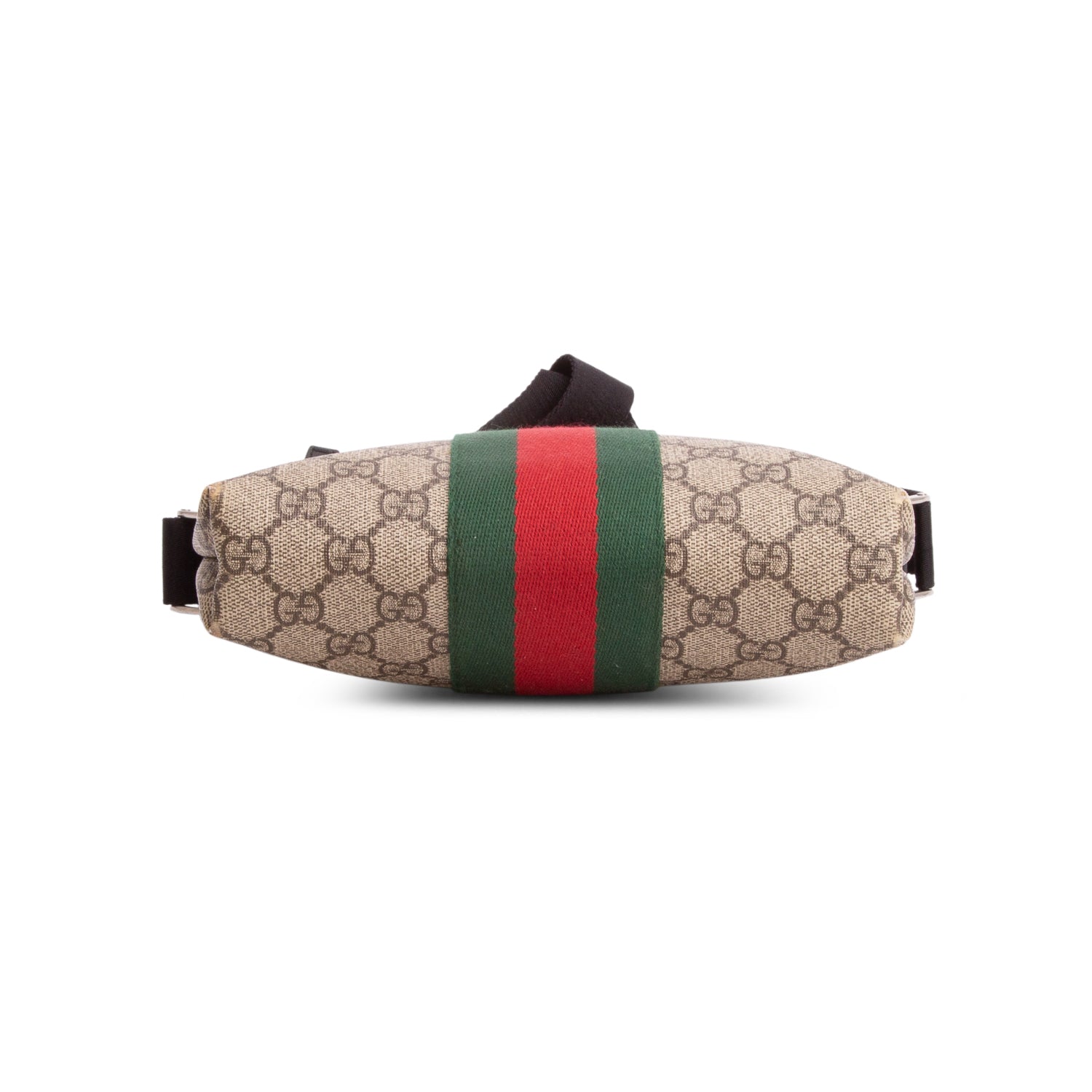 Gucci GG Supreme Monogram Web Small Messenger Bag