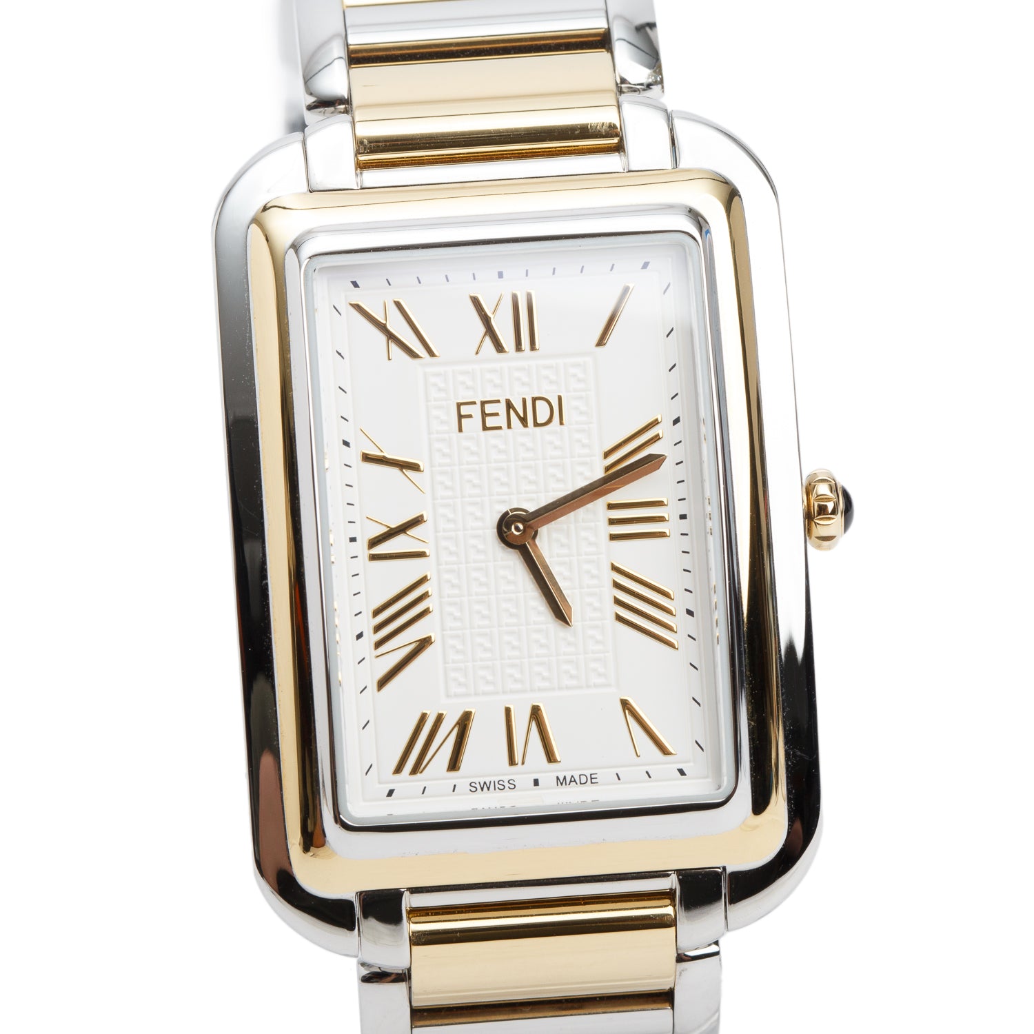 Fendi Stainless Steel & Gold-Plated Classico 31 MM Quartz Watch w/ Box