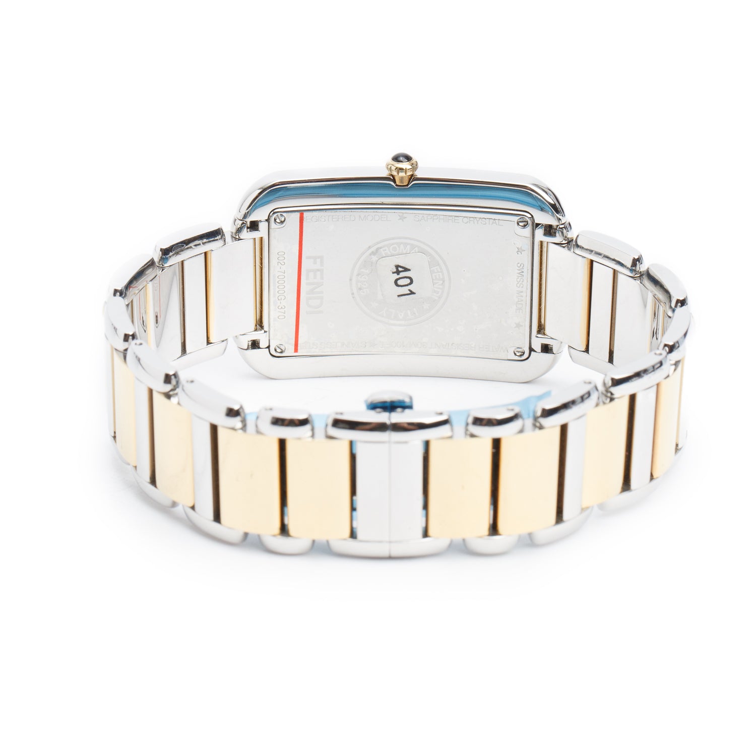 Fendi Stainless Steel & Gold-Plated Classico 31 MM Quartz Watch w/ Box