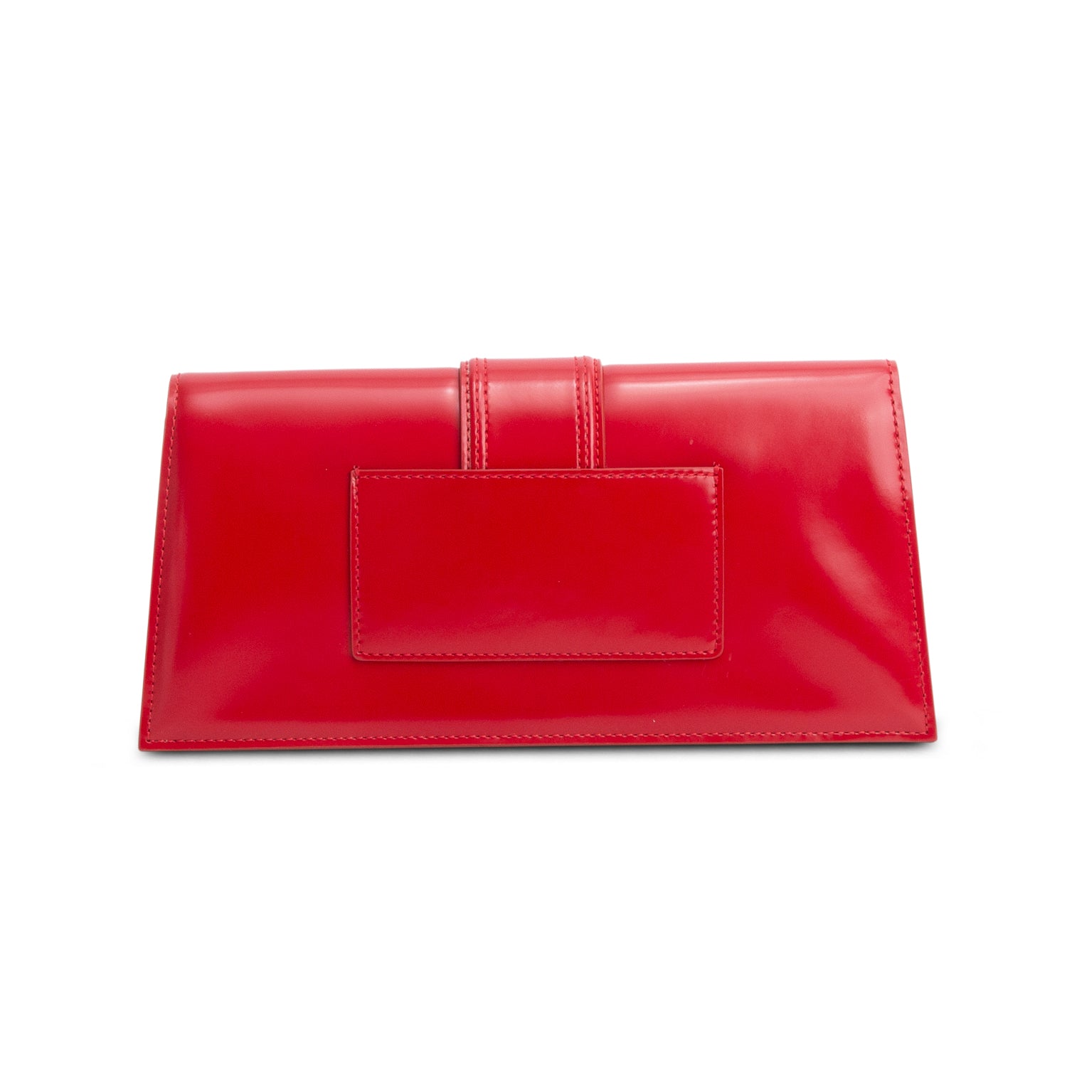 Jacquemus Red Patent Leather Le Bambino Long Bag