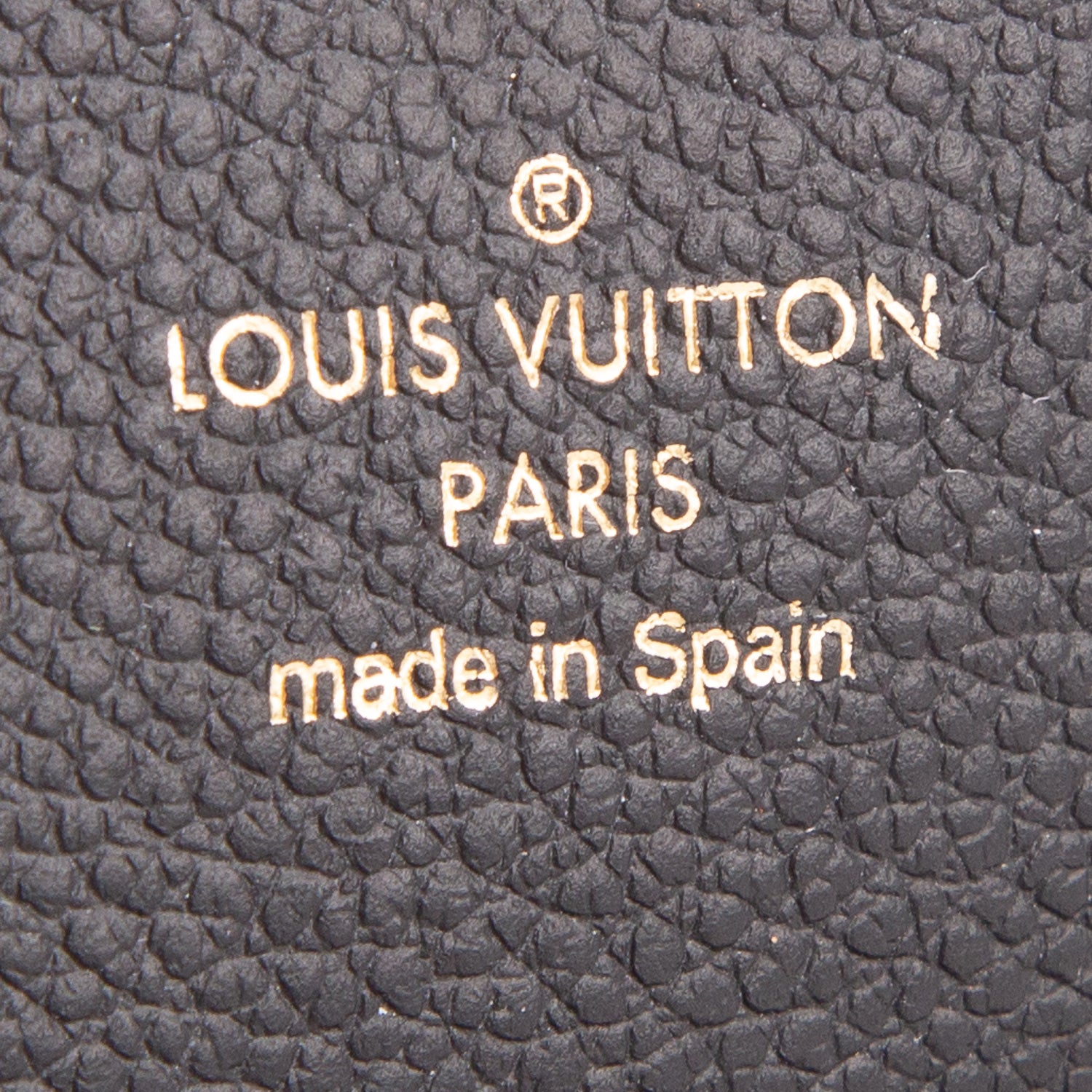 Louis Vuitton Black Monogram Empreinte Leather Sarah Wallet w/ Box