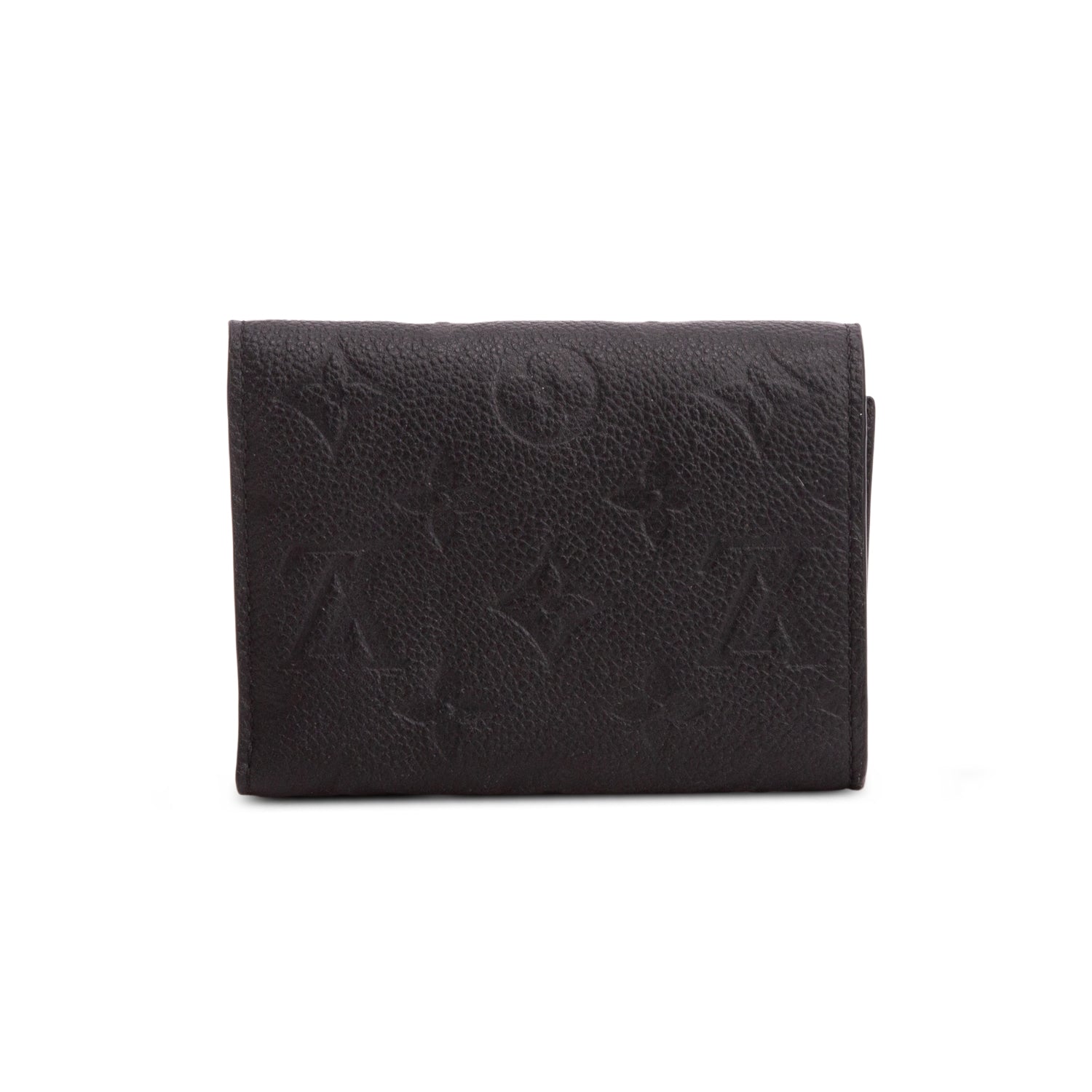Louis Vuitton Black Monogram Empreinte Leather Victorine Wallet w/ Box