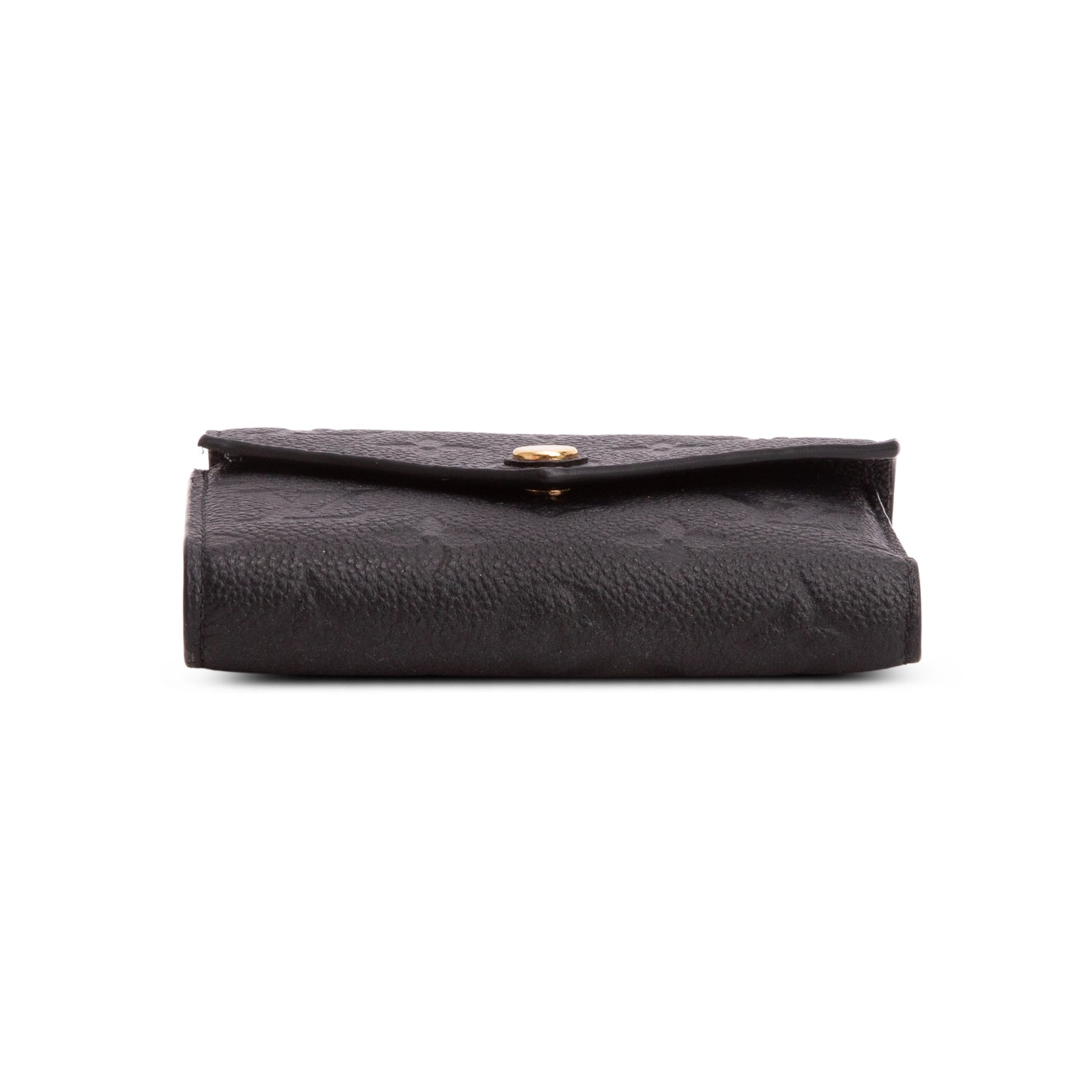 Louis Vuitton Black Monogram Empreinte Leather Victorine Wallet w/ Box