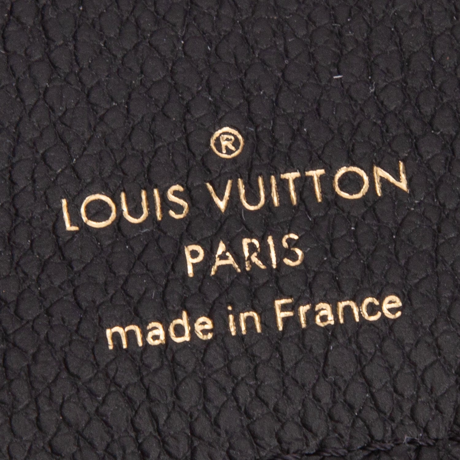 Louis Vuitton Black Monogram Empreinte Leather Victorine Wallet w/ Box