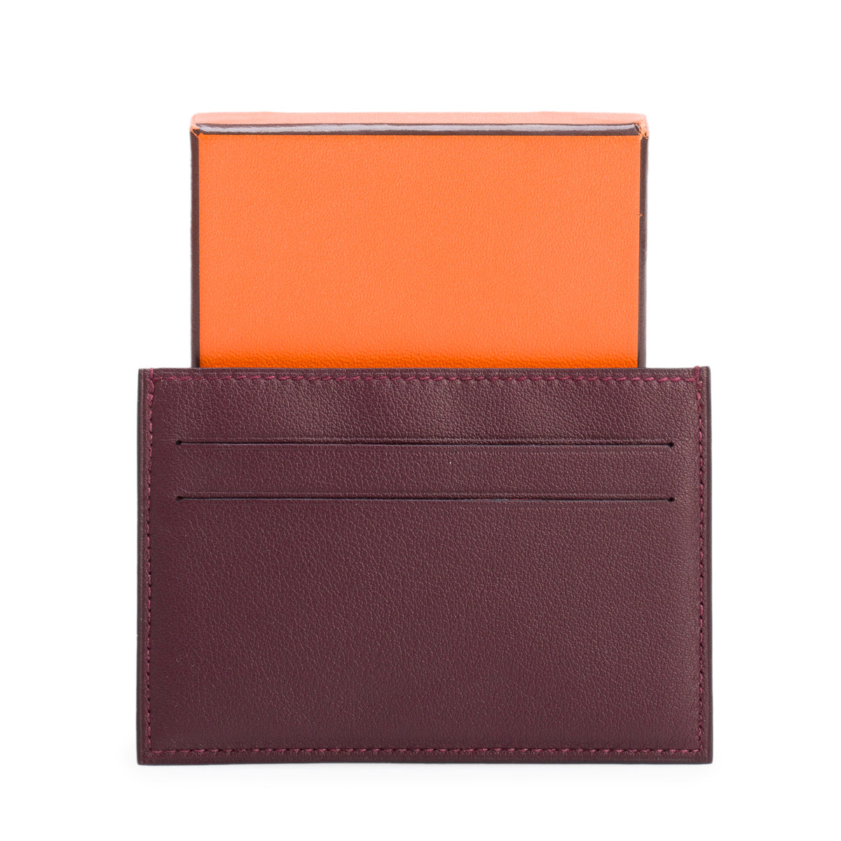Hermes Citizen Twill Card Holder w/ Box