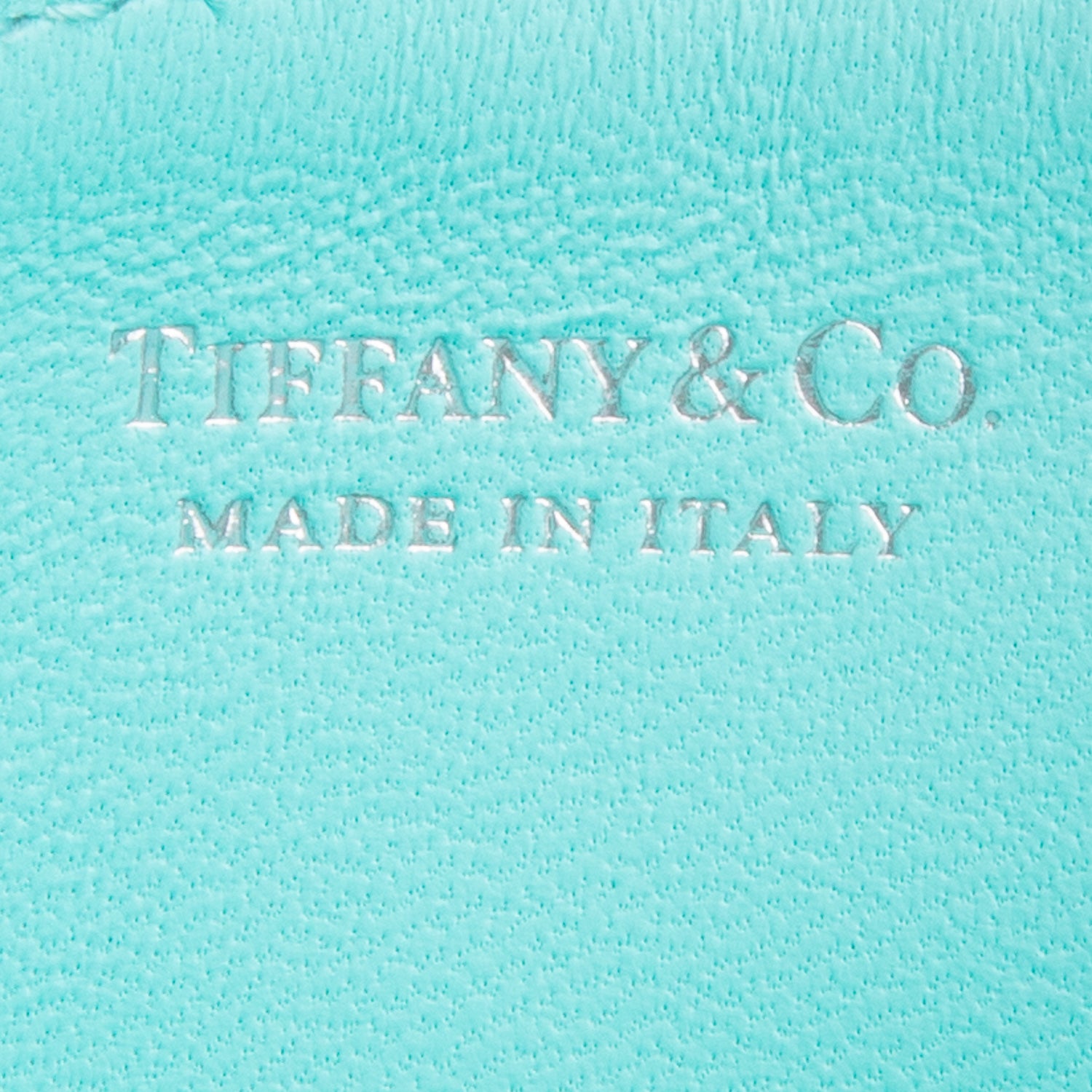 Tiffany & Co. Blue Ombre Leather Coin Purse