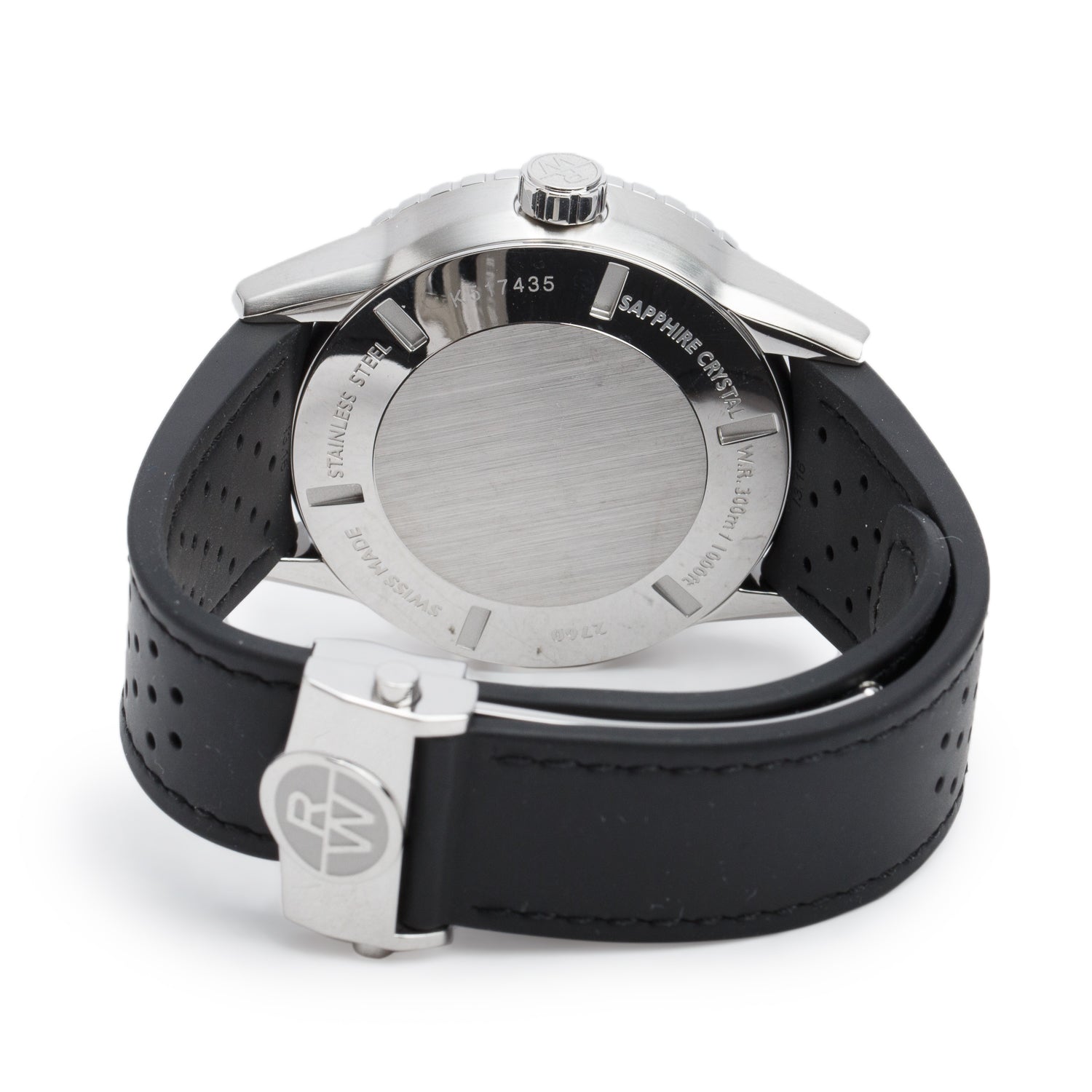 Raymond Weil Stainless Steel Freelancer 42.5 MM Automatic Watch Black Dial 2760 w/ Box & Papers