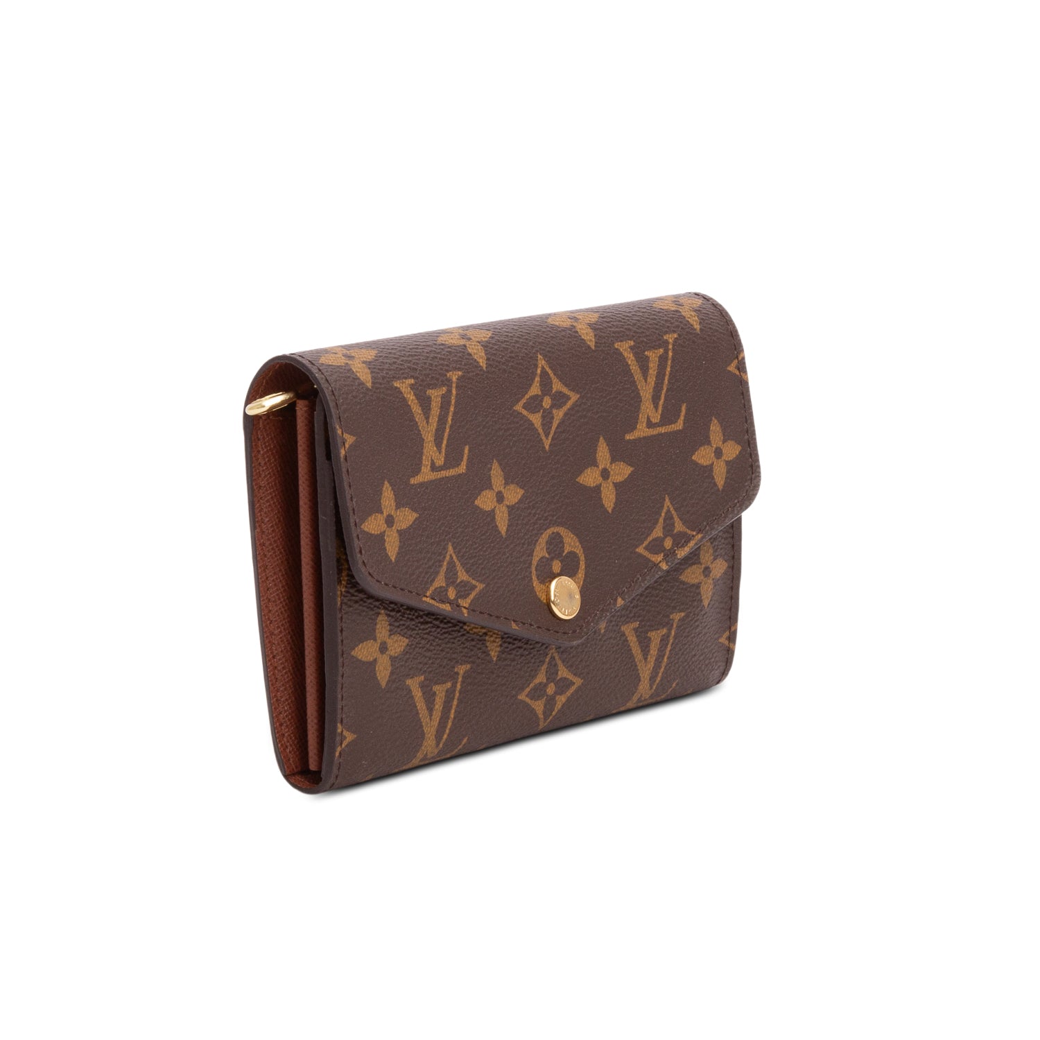 Louis Vuitton Monogram Sarah Compact Wallet w/ Box