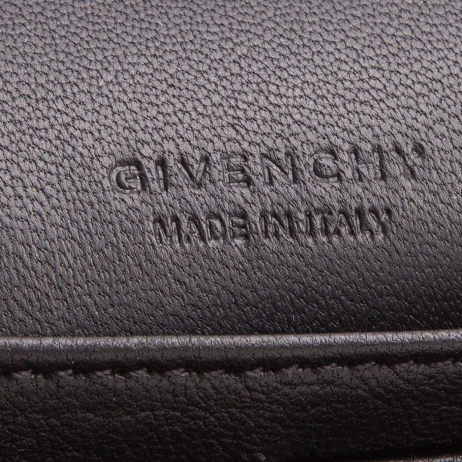 Givenchy Black Calfskin Horizon Leather Continental Wallet