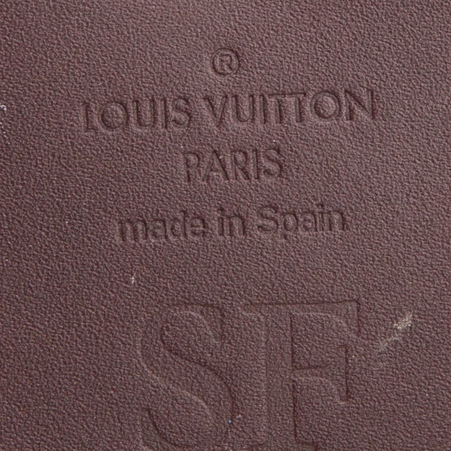 Louis Vuitton Amarante Vernis Envelope Carte de Visite Card Holder w/ Box