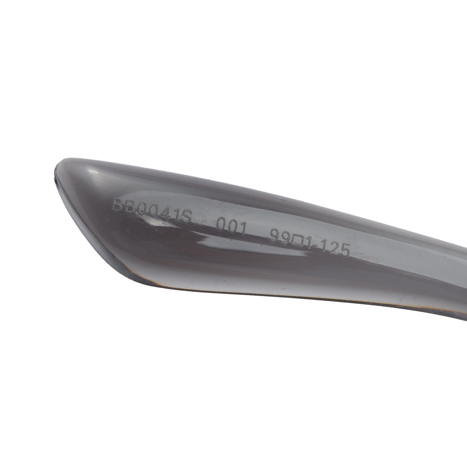 Balenciaga BB0041S Black Rectangle Shield Sunglasses
