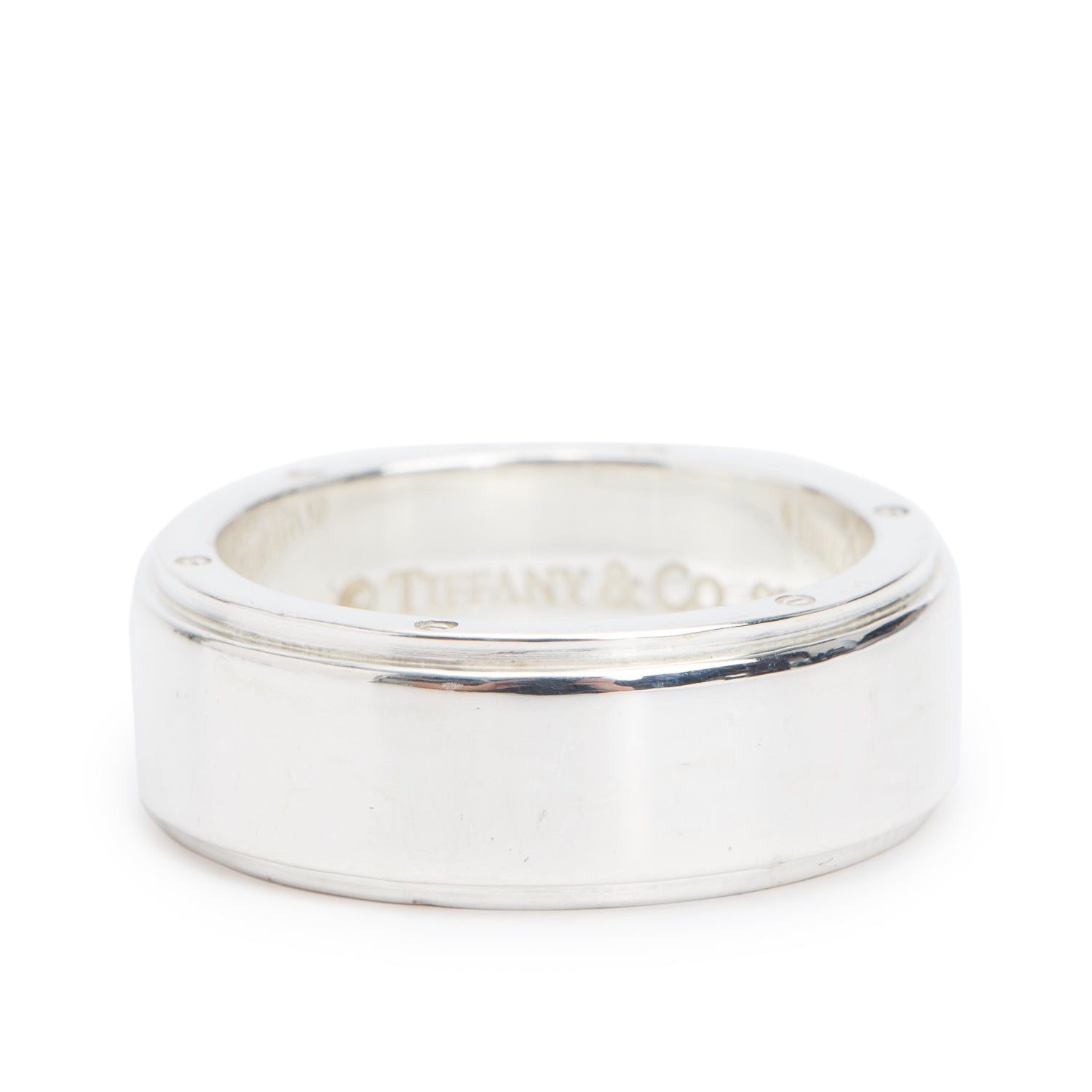 Tiffany & Co. Sterling Silver Metropolis Band Ring, Size 11.5