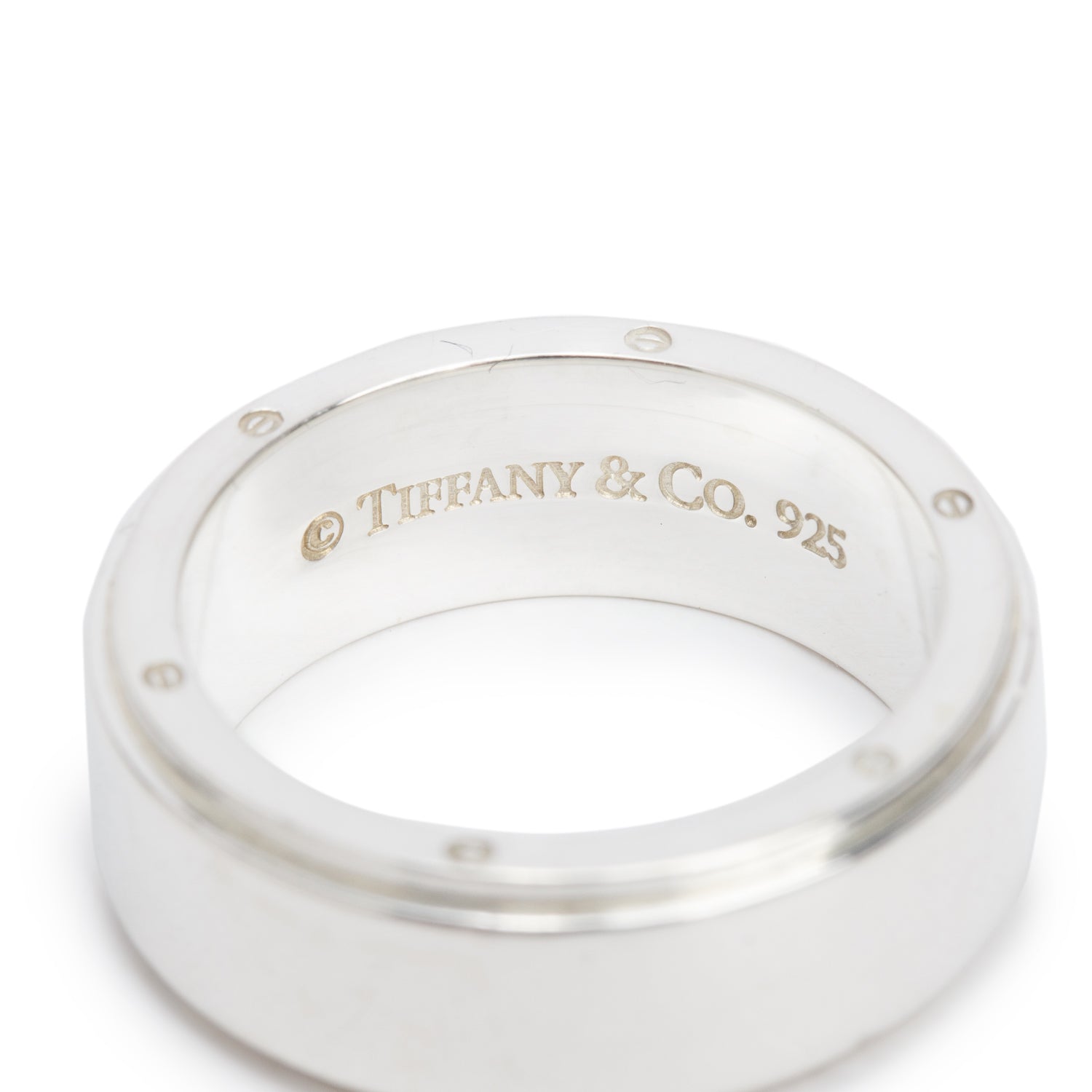 Tiffany & Co. Sterling Silver Metropolis Band Ring, Size 11.5