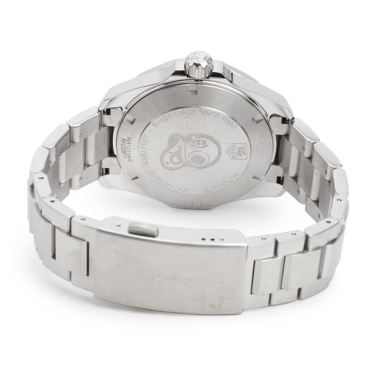 Tag Heuer Stainless Steel Aquaracer Professional 300M 41 MM Calibre 5 Automatic Watch WAY211A-0 w/ Box & Papers