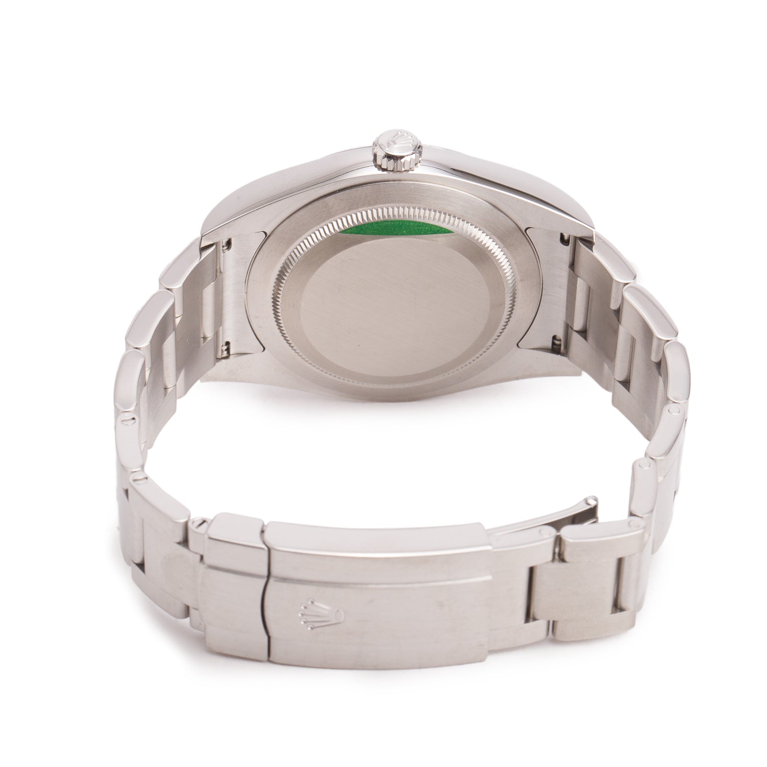 Rolex Stainless Steel Oyster Perpetual 39 MM Watch Grape Dial 114300 w/ Box & Papers