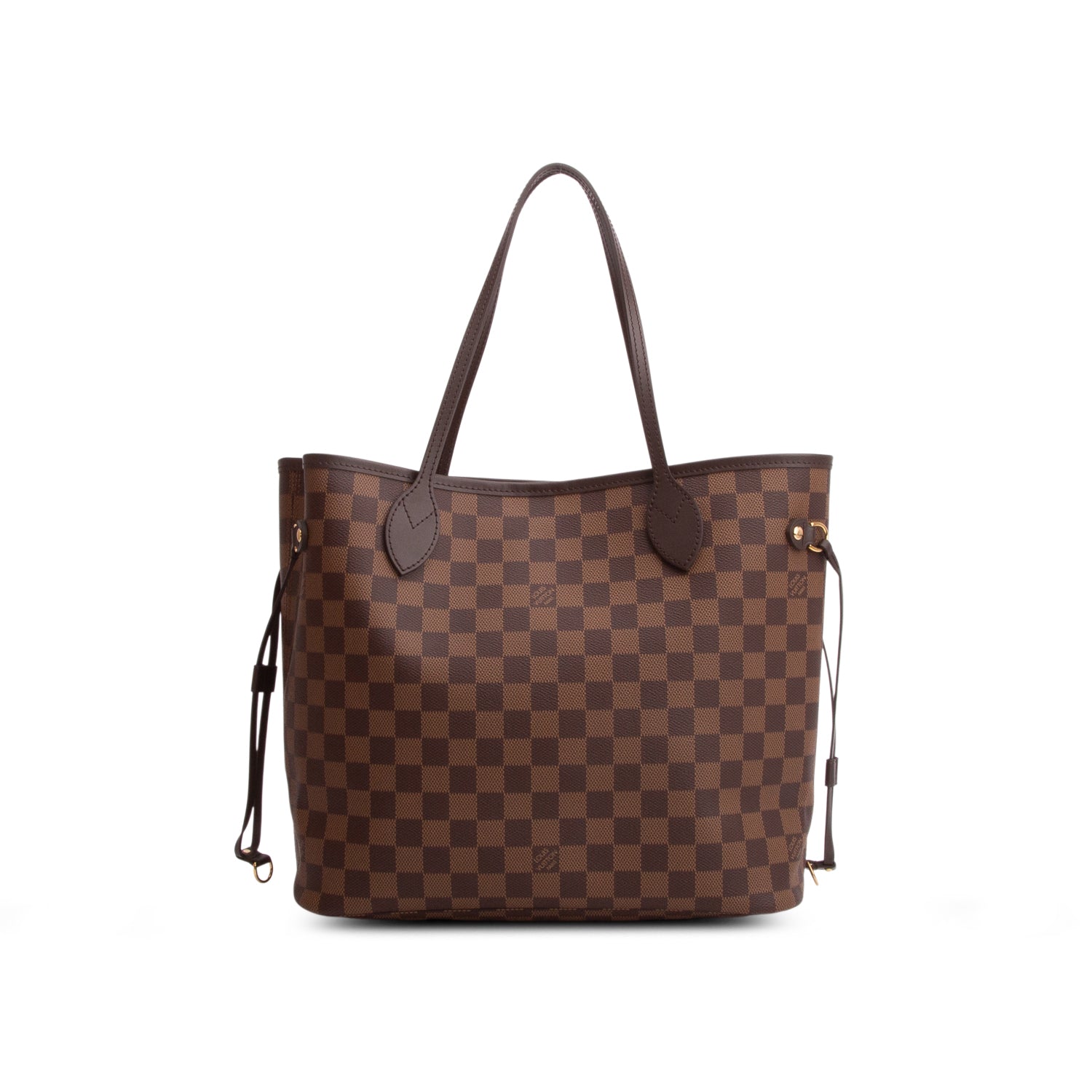 Louis Vuitton Damier Ebene Neverfull MM w/ Box & Pouch