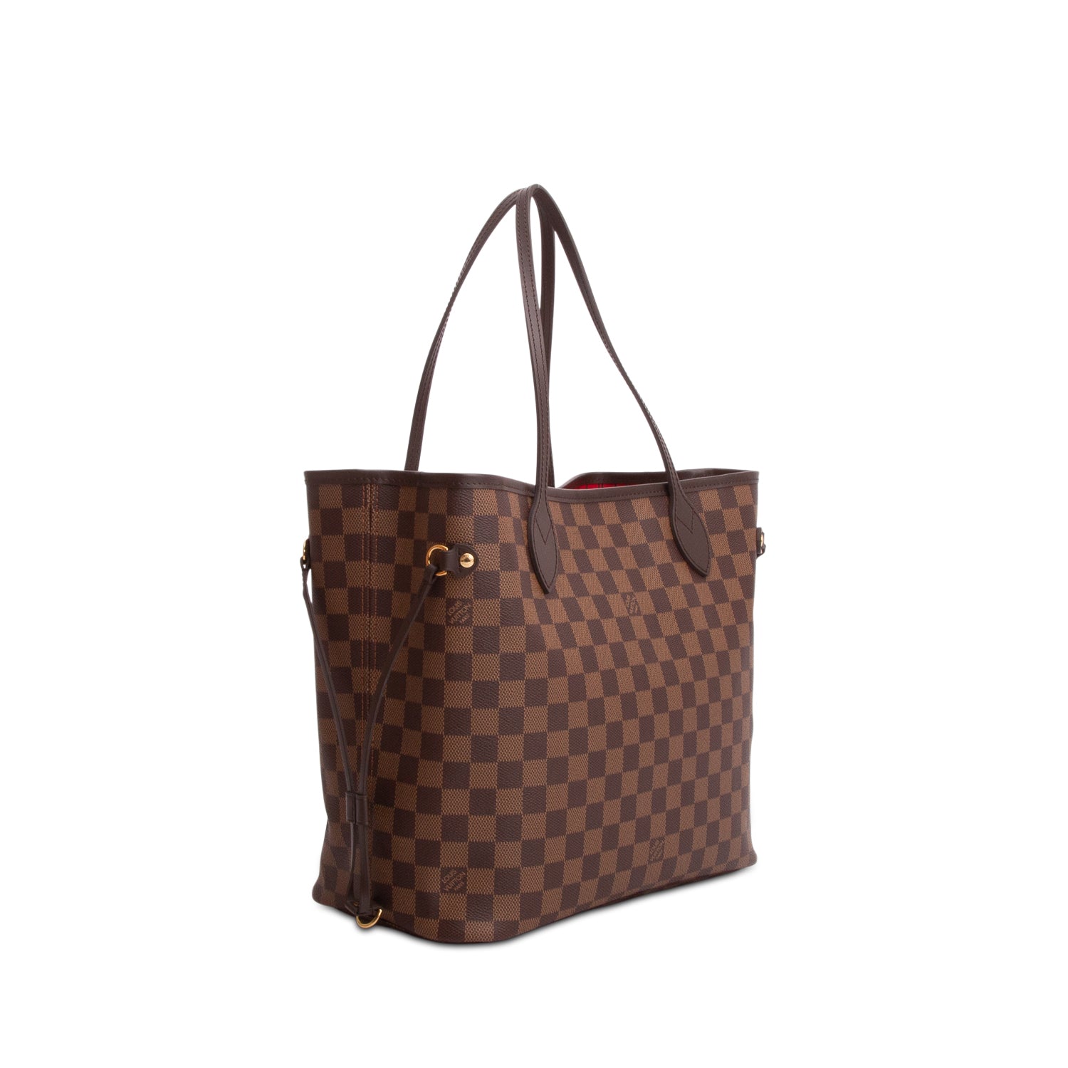 Louis Vuitton Damier Ebene Neverfull MM w/ Box & Pouch