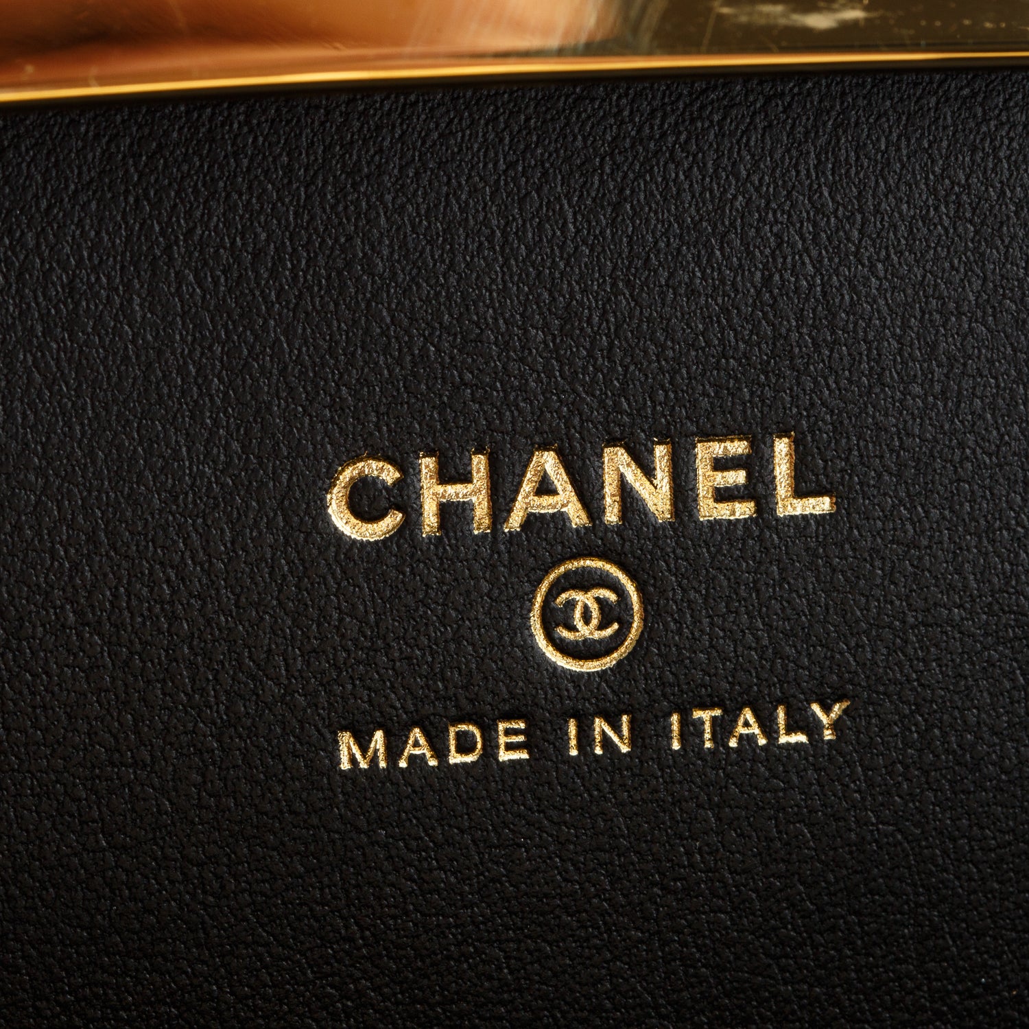 Chanel 2021 Black Patent Leather Quilted Frame Box Bag w/ Box & Authenticity Card