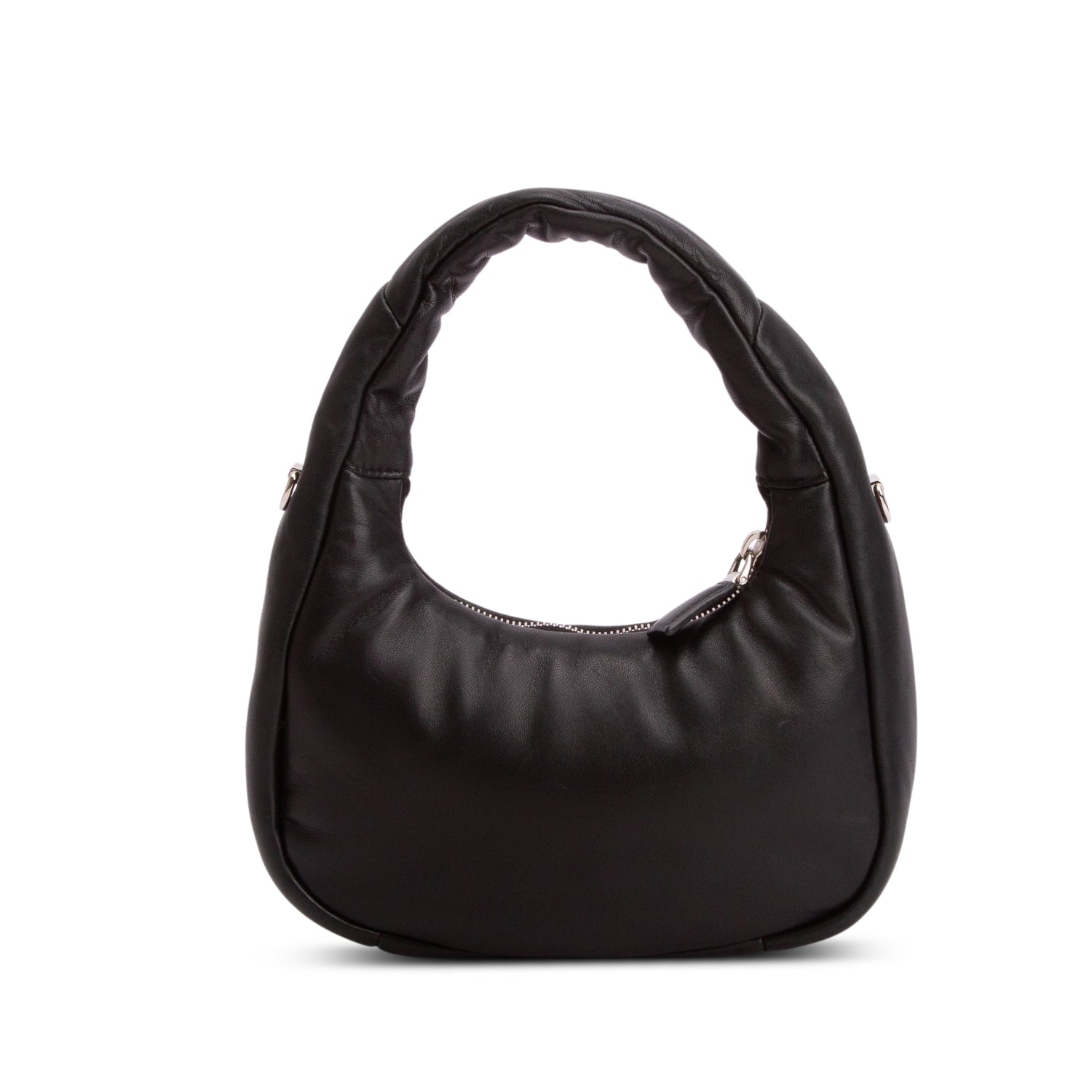 Prada Black Nappa Soft Padded Mini Bag w/ Strap
